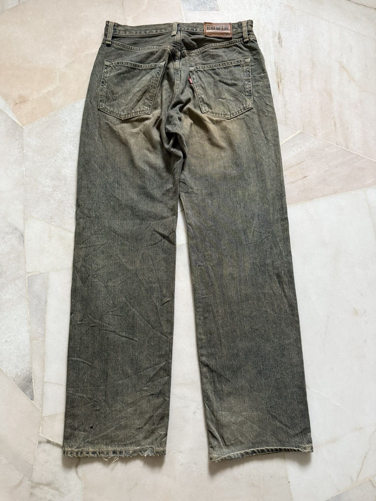 Japanese Brand 2000s Vintage Edwin 445 rusty pants Size US 30 / EU 46 - 5 Thumbnail
