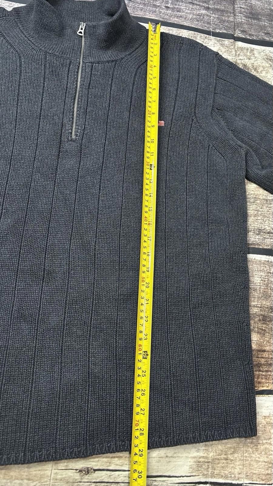 Polo Ralph Lauren Ralph Lauren Polo Jeans Co Sweater Mens 2XL 1/4 Zip Thick Size US XXL / EU 58 / 5 - 9 Thumbnail