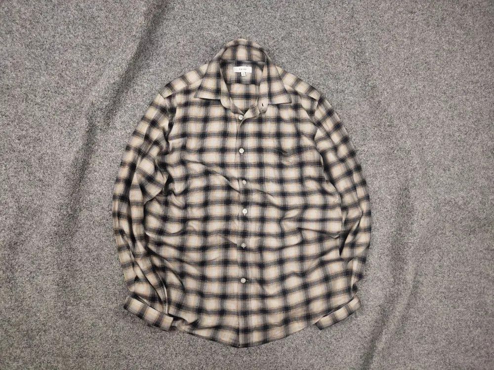Reiss Reiss Plaid Check casual Button Shirt Long sleeve Flannel Size US M / EU 48-50 / 2 - 1 Thumbnail