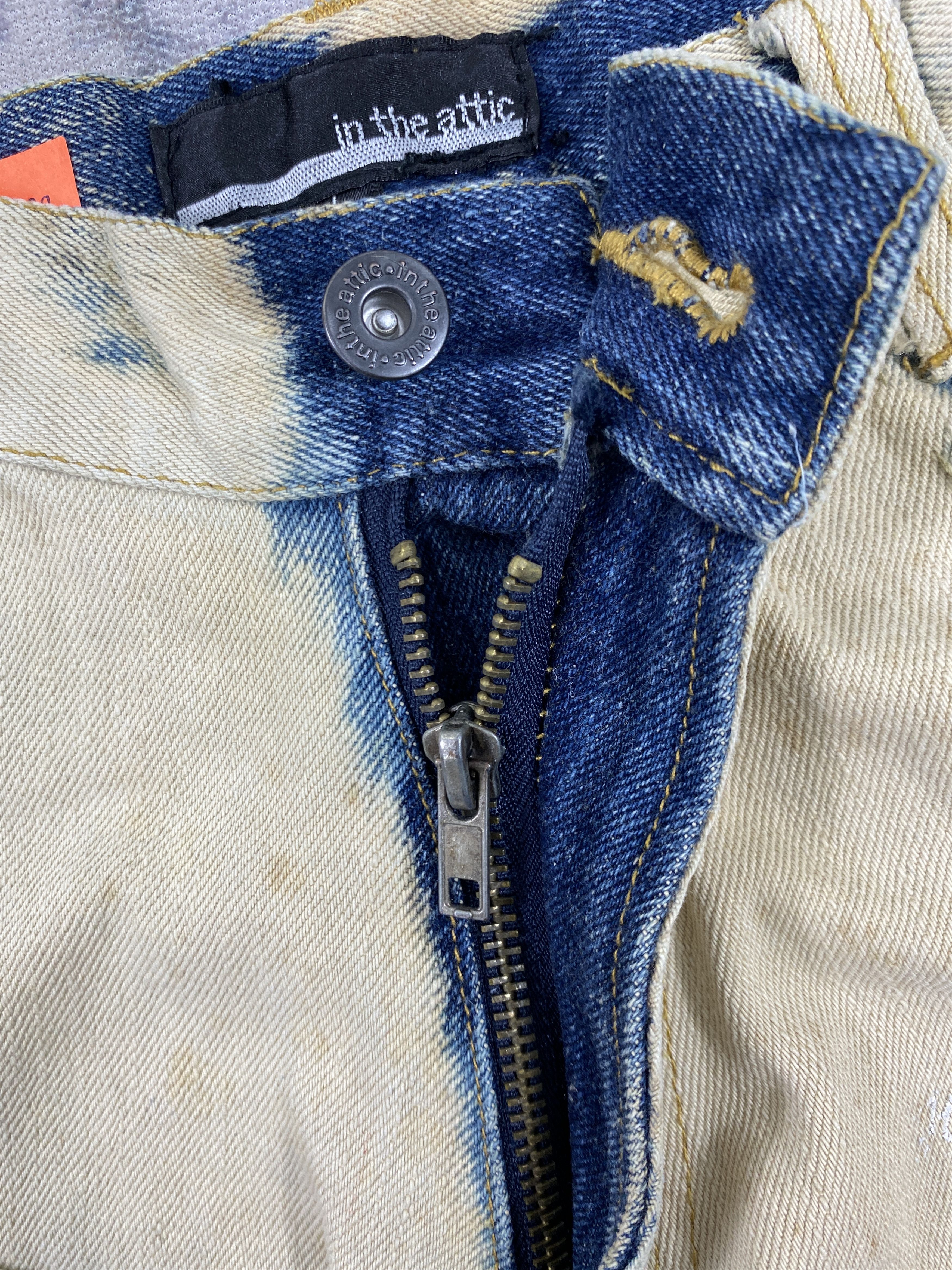If Six Was Nine Japanese Brand In The Attic Jeans 31x33.5 Denim - JN3639 Size US 31 - 6 Thumbnail