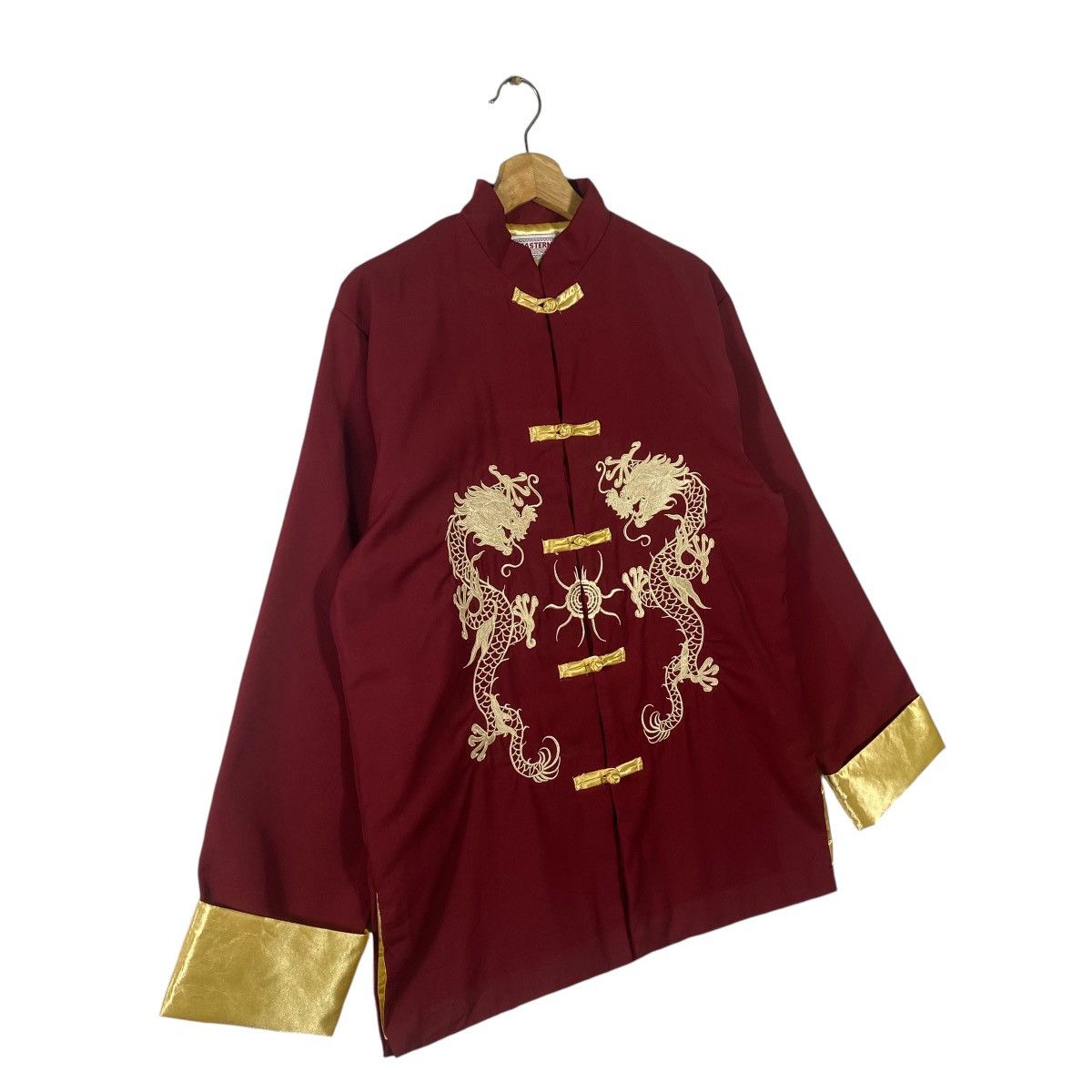 Japanese Brand Traditional Chinese Embroidered Silk Satin Size US M / EU 48-50 / 2 - 2 Thumbnail