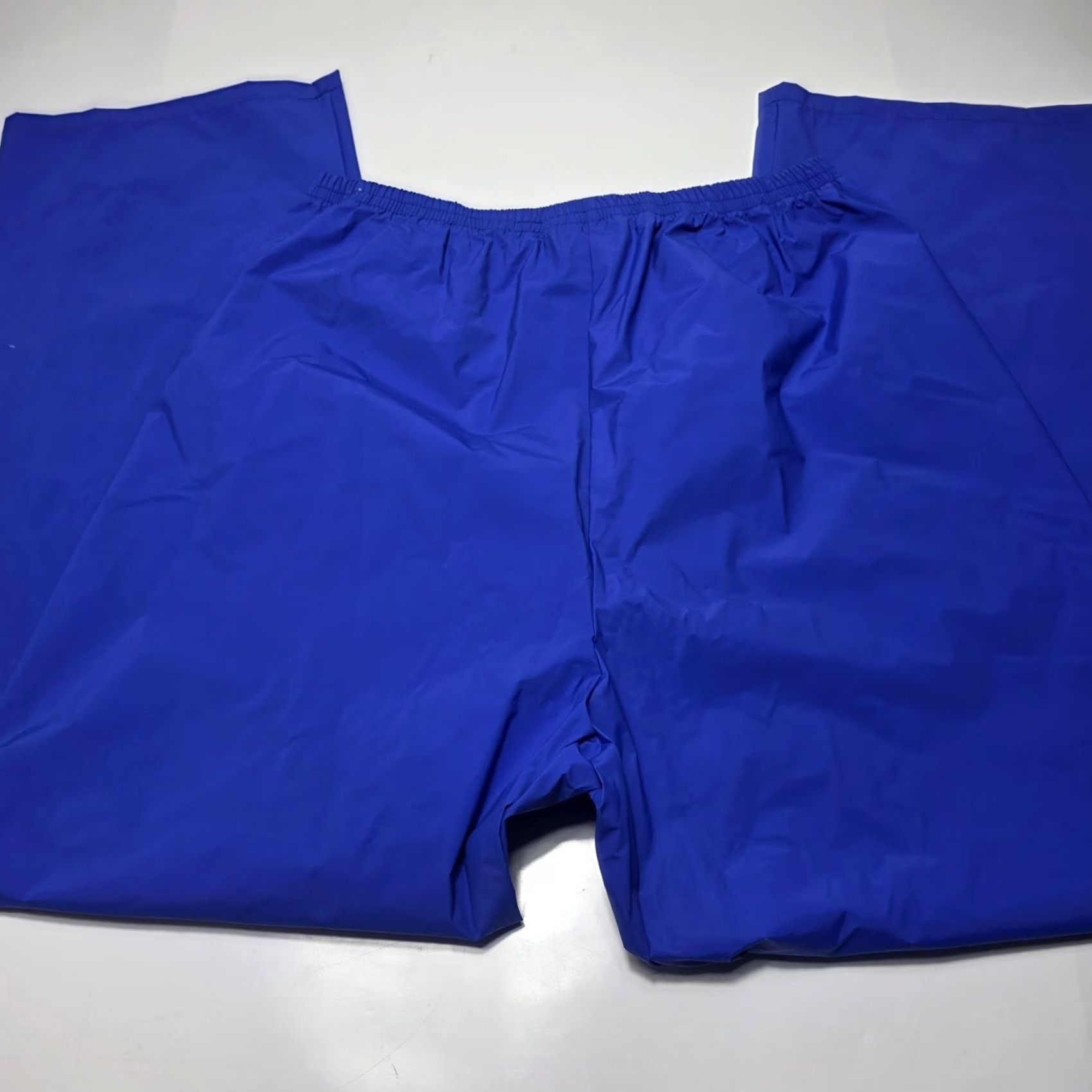 Rains VINTAGE Columbia Rain Pants Men XL Blue PVC Waterproof 90s Activewear Pants Mens Size US 36 / EU 52 - 6 Thumbnail