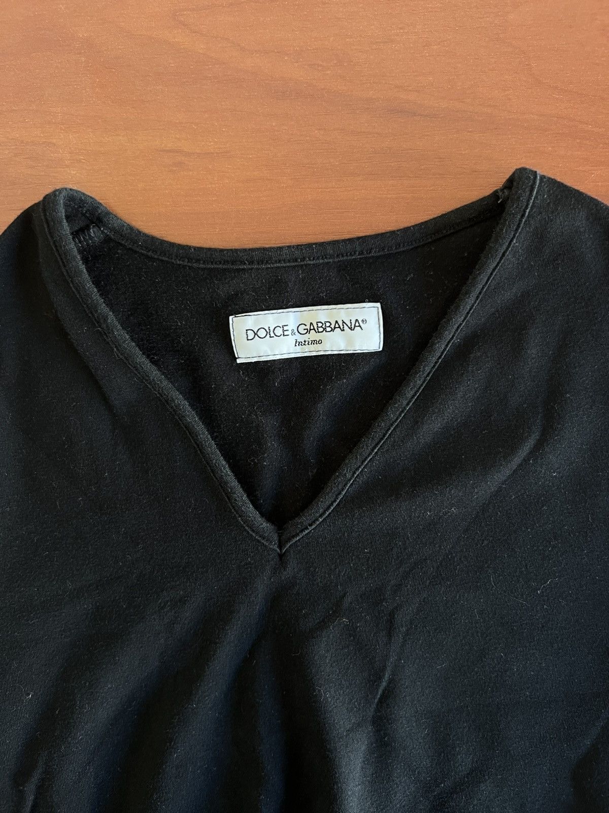 Dolce & Gabbana Dolce & Gabbana Intimo Long Sleeve V-Neck Women’s Size M Size M / US 6-8 / IT 42-44 - 3 Thumbnail