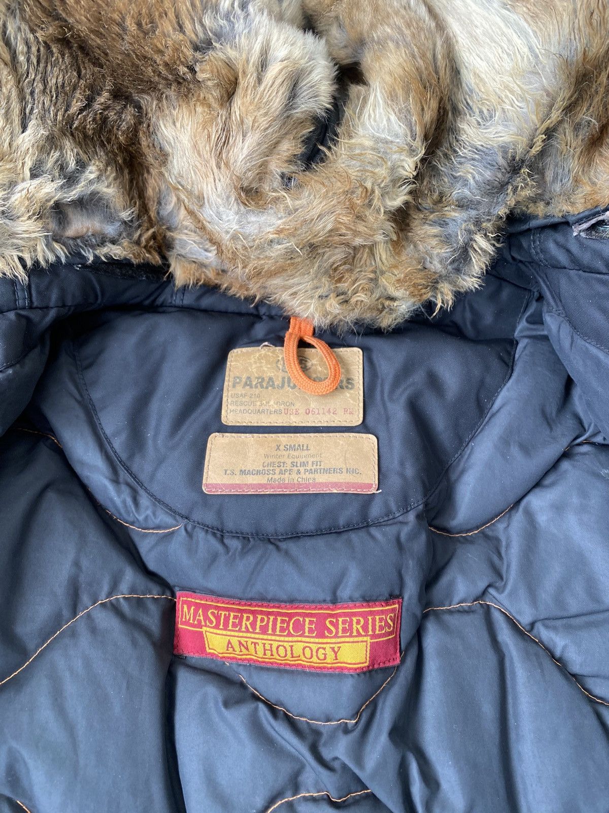 Parajumpers Vintage Parajumpers Hooded Fur Kodiak Padded Jacket Size US XS / EU 42 / 0 - 13 Thumbnail