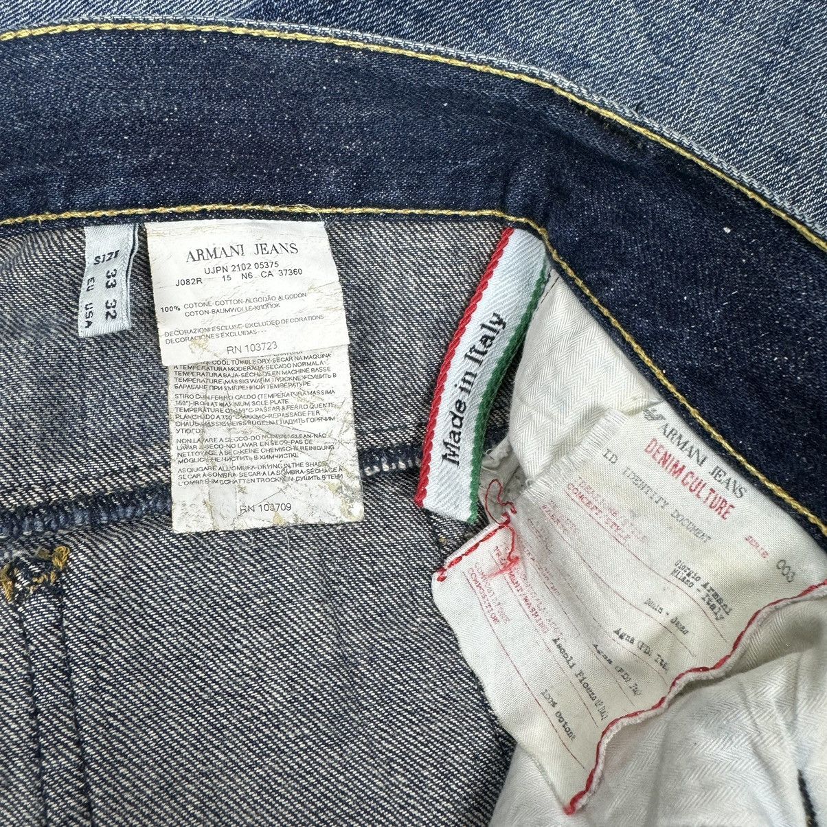 Armani 🌟ARMANI JEANS DENIM CULTURE PANTS Size US 34 / EU 50 - 10 Thumbnail