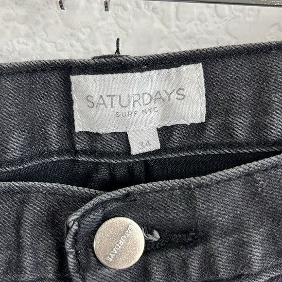 Saturdays NYC Saturdays Surf NYC Luke Slim Denim Jeans Cotton Size US 34 / EU 50 - 4 Thumbnail