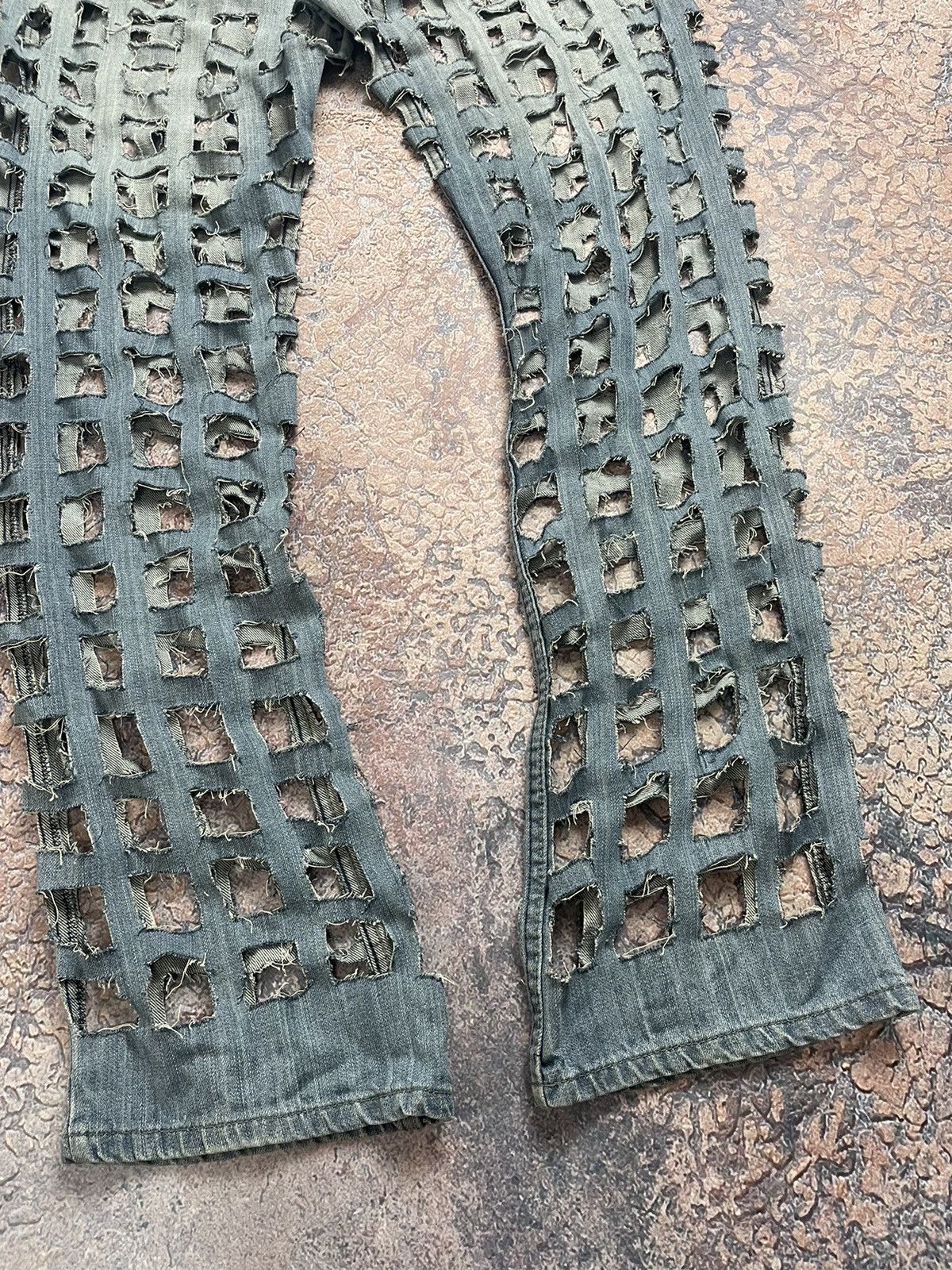 Other Maison Margiela style distressed jeans y2k opium archive Size US 31 - 5 Thumbnail