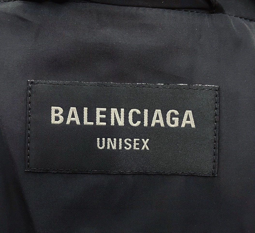 Balenciaga balenciaga black zip-up jacket with logo Size US XXS / EU 40 - 5 Thumbnail