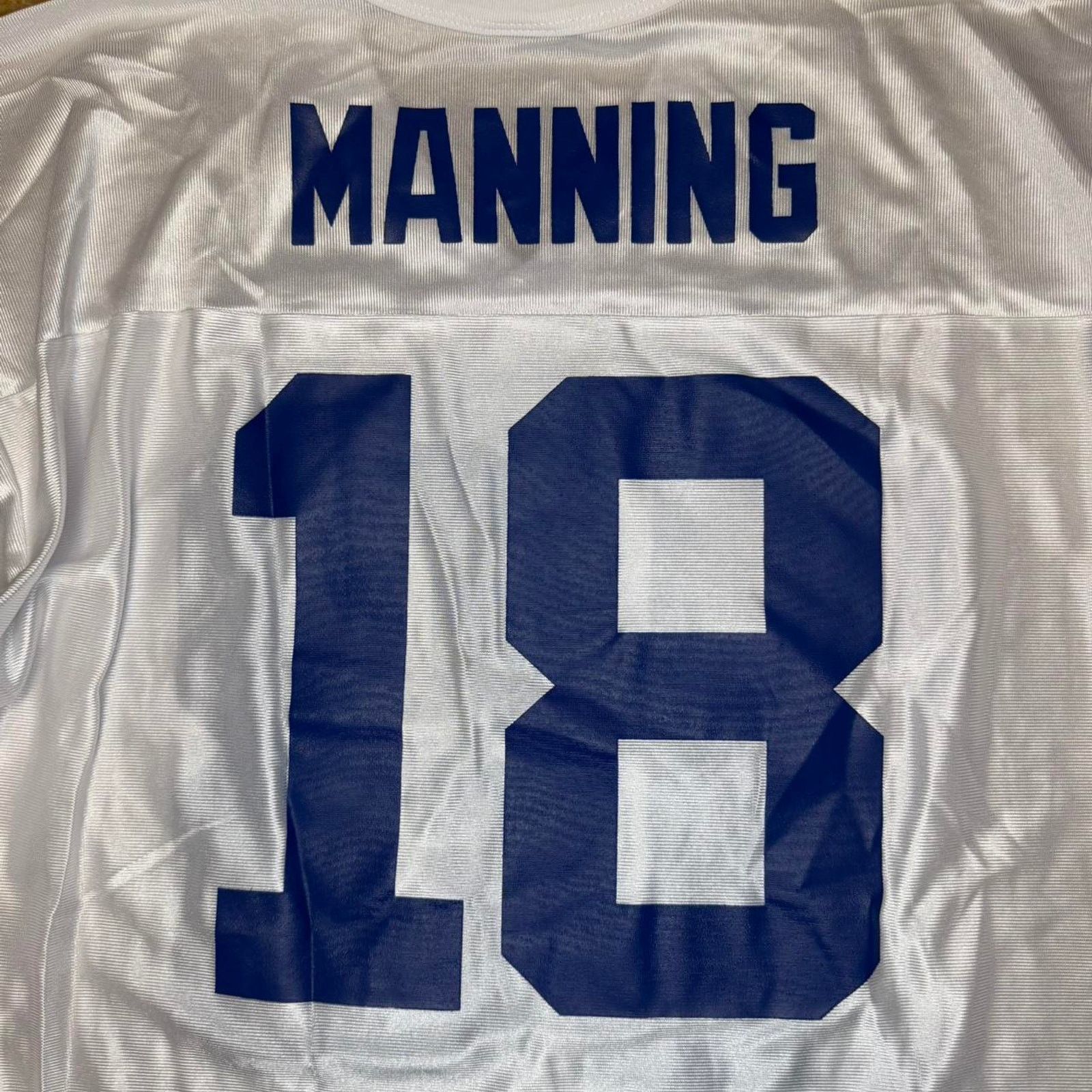 NFL × Vintage Vintage y2k Peyton Manning Indianapolis Colts Jersey Size US XL / EU 56 / 4 - 3 Thumbnail