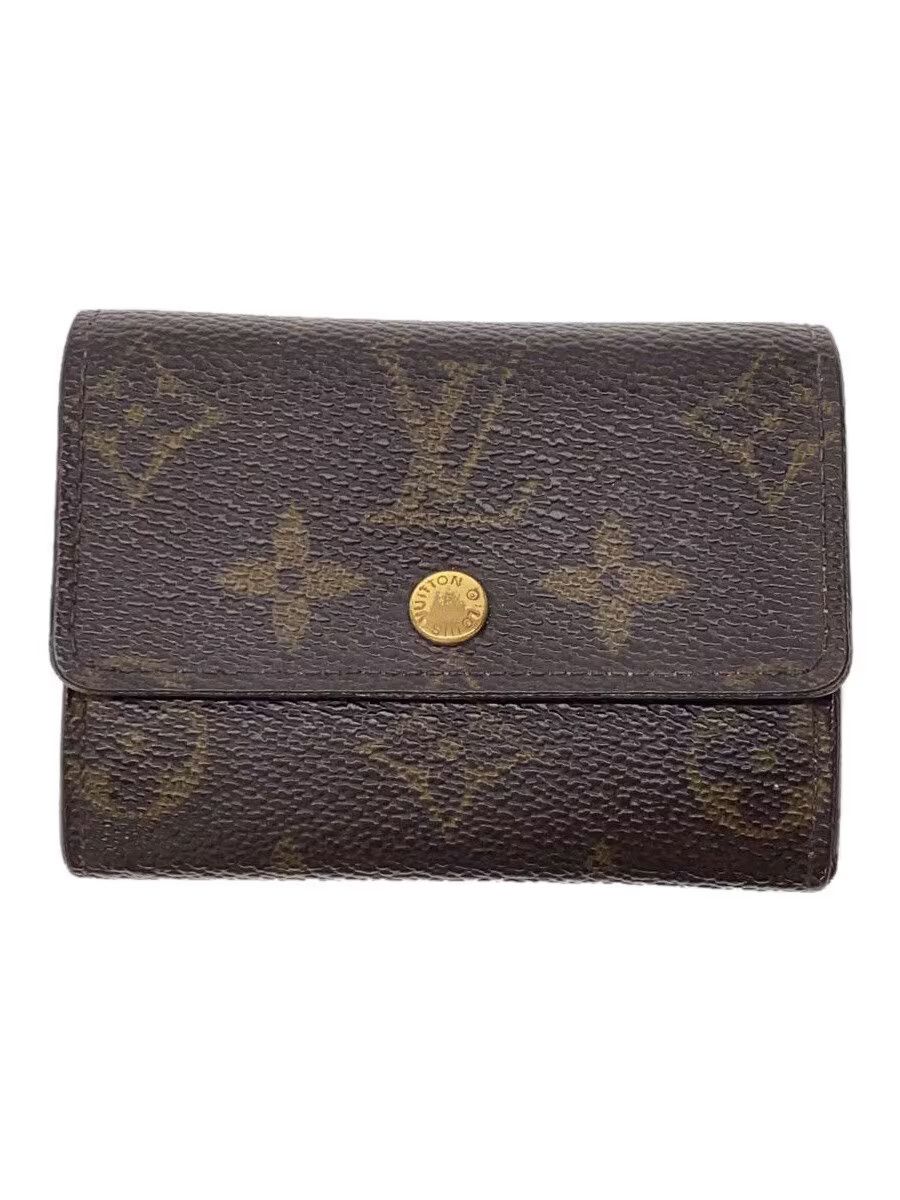 Louis Vuitton Louis Vuitton Monogram Porto Monnaie Plat Canvas Brown Size ONE SIZE - 1 Thumbnail