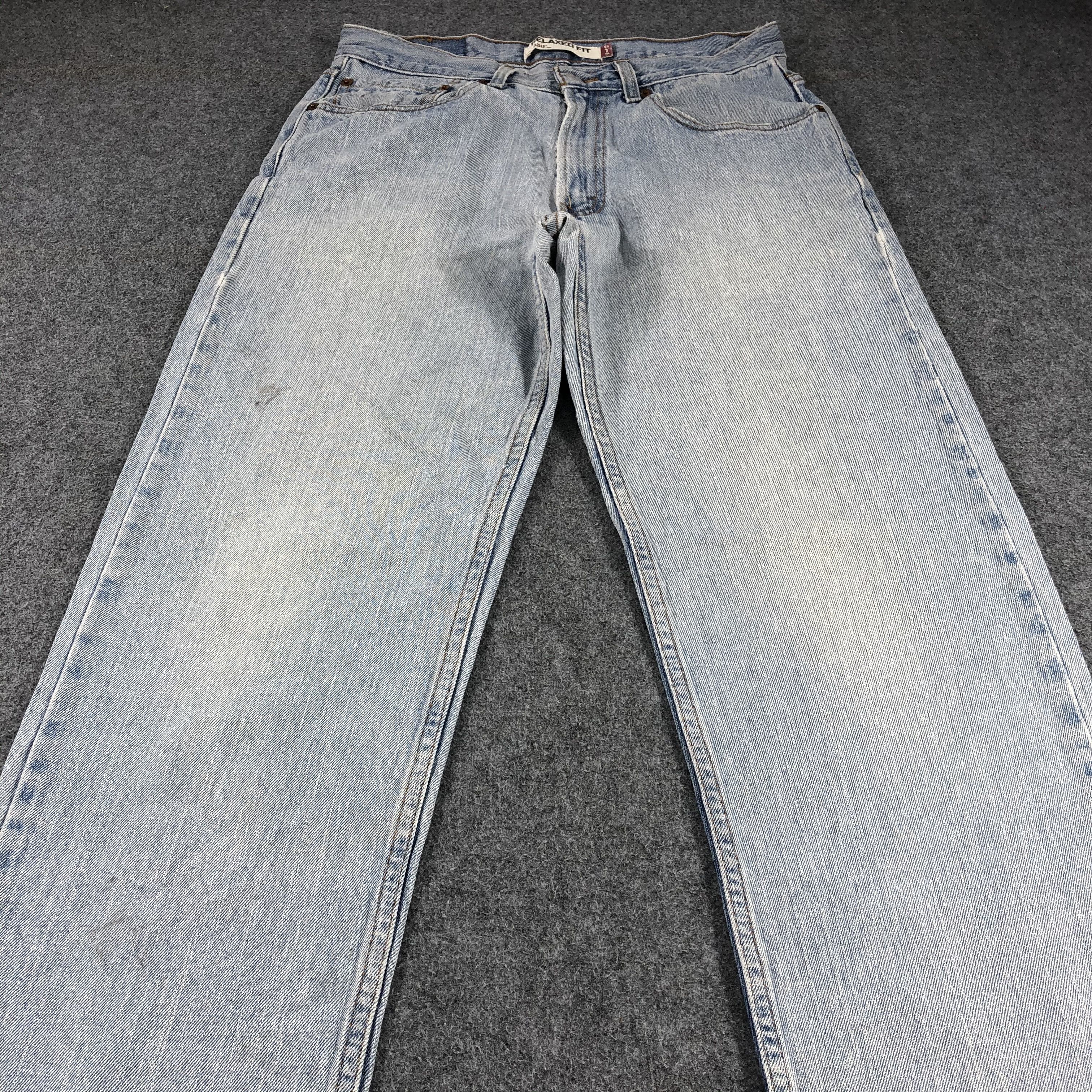 Levi's × Vintage Vintage Light Wash Levis Jeans Lot 550-JM818 Size US 31 - 3 Thumbnail