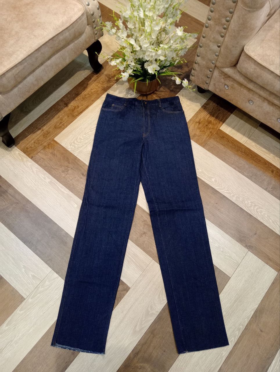 Dior CHRISTIAN DIOR JEANS STRETCH BLUE DENIM - SIZE 84 Size US 32 / EU 48 - 1 Thumbnail