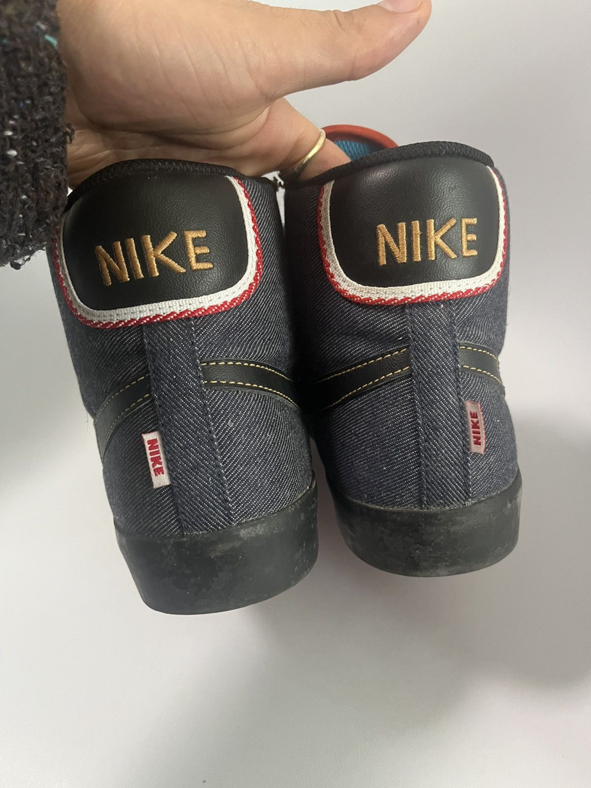 Nike Nike Denim Blazer Mac Miller Nikes on My Feet Size 9 2009 Size US 9.5 / EU 42-43 - 4 Thumbnail