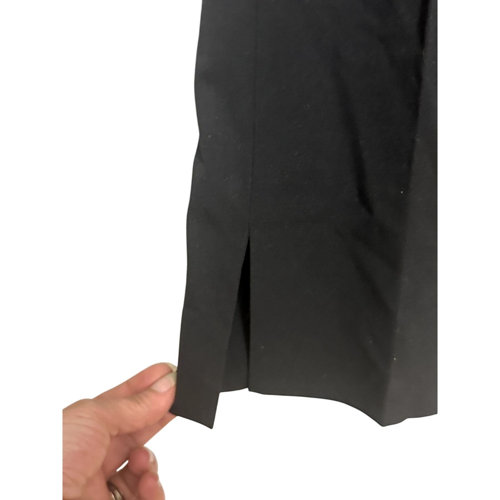 Other Halogen High Waisted Pants Ankle Slits Black Women's 2 NWOT Size 26" / US 2 / IT 38 - 5 Thumbnail