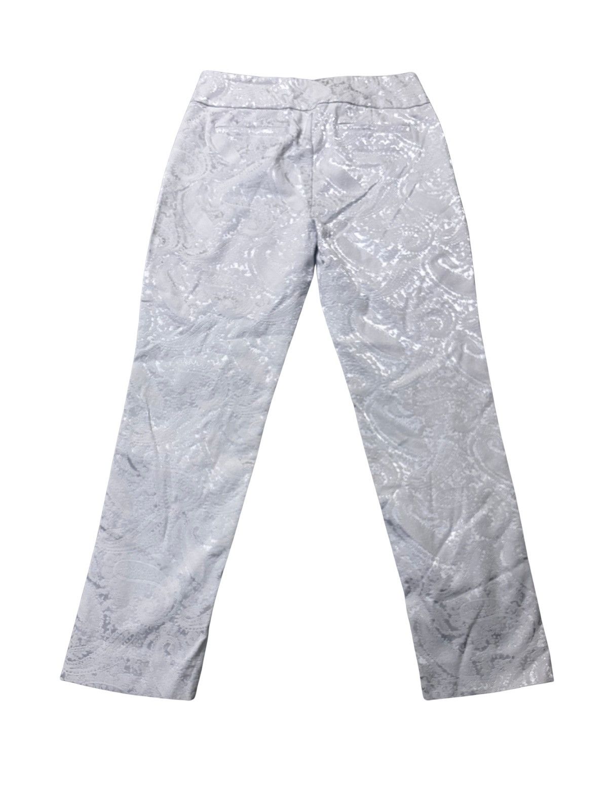 Soft Surroundings Women’s silver pants.wp0307 Size 30" / US 8 / IT 44 - 9 Thumbnail