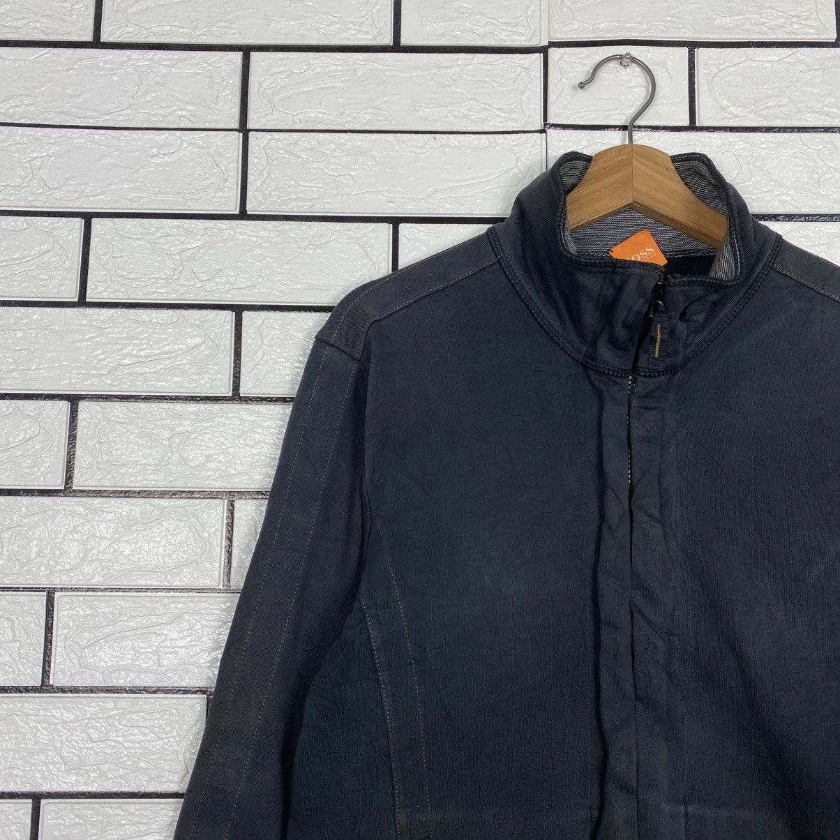 Japanese Brand 📌Vintage Bomber Jacket Hugo Boss Size US M / EU 48-50 / 2 - 8 Thumbnail