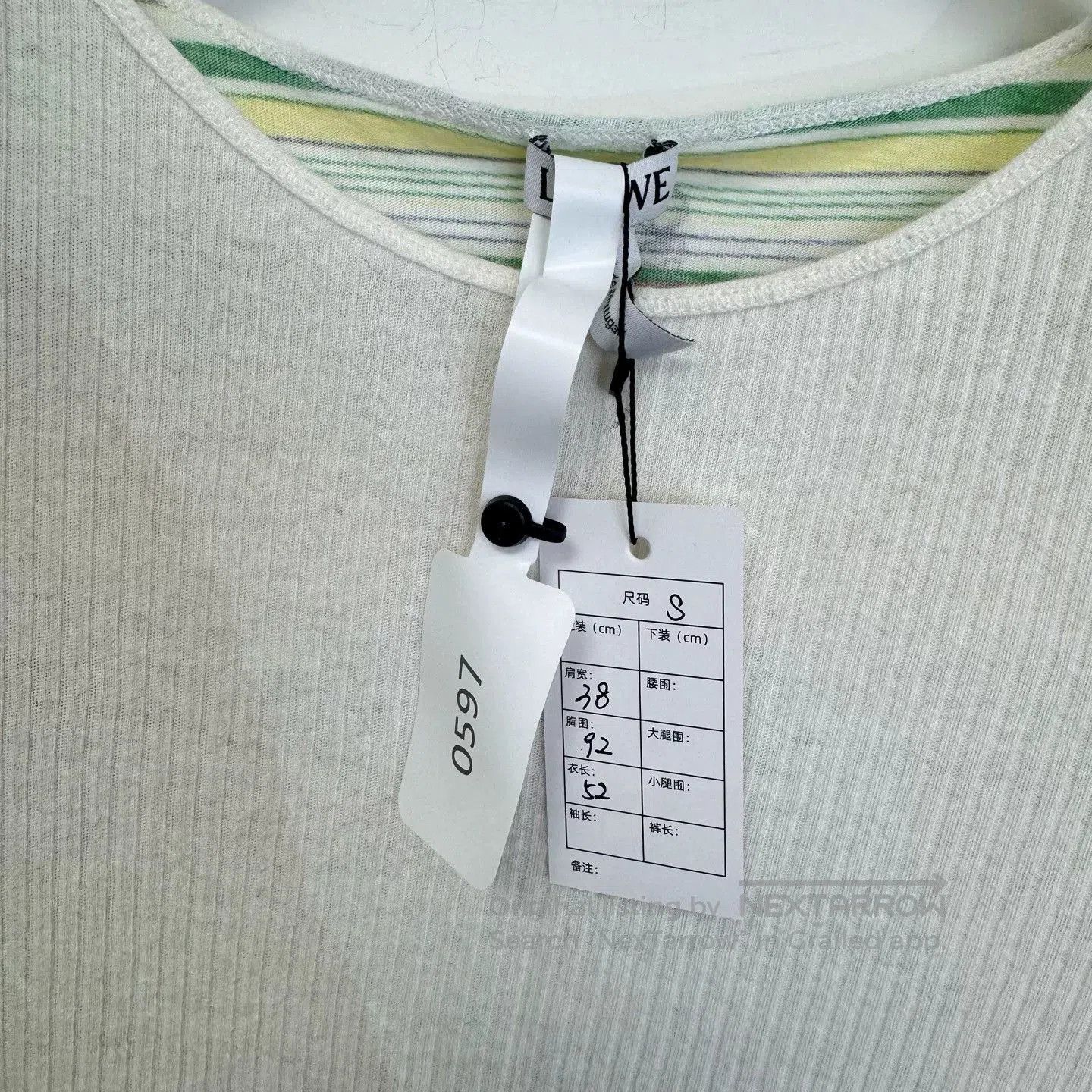 Loewe Loewe Embroidered Logo Short Sleeve Top. Size S / US 4 / IT 40 - 4 Thumbnail