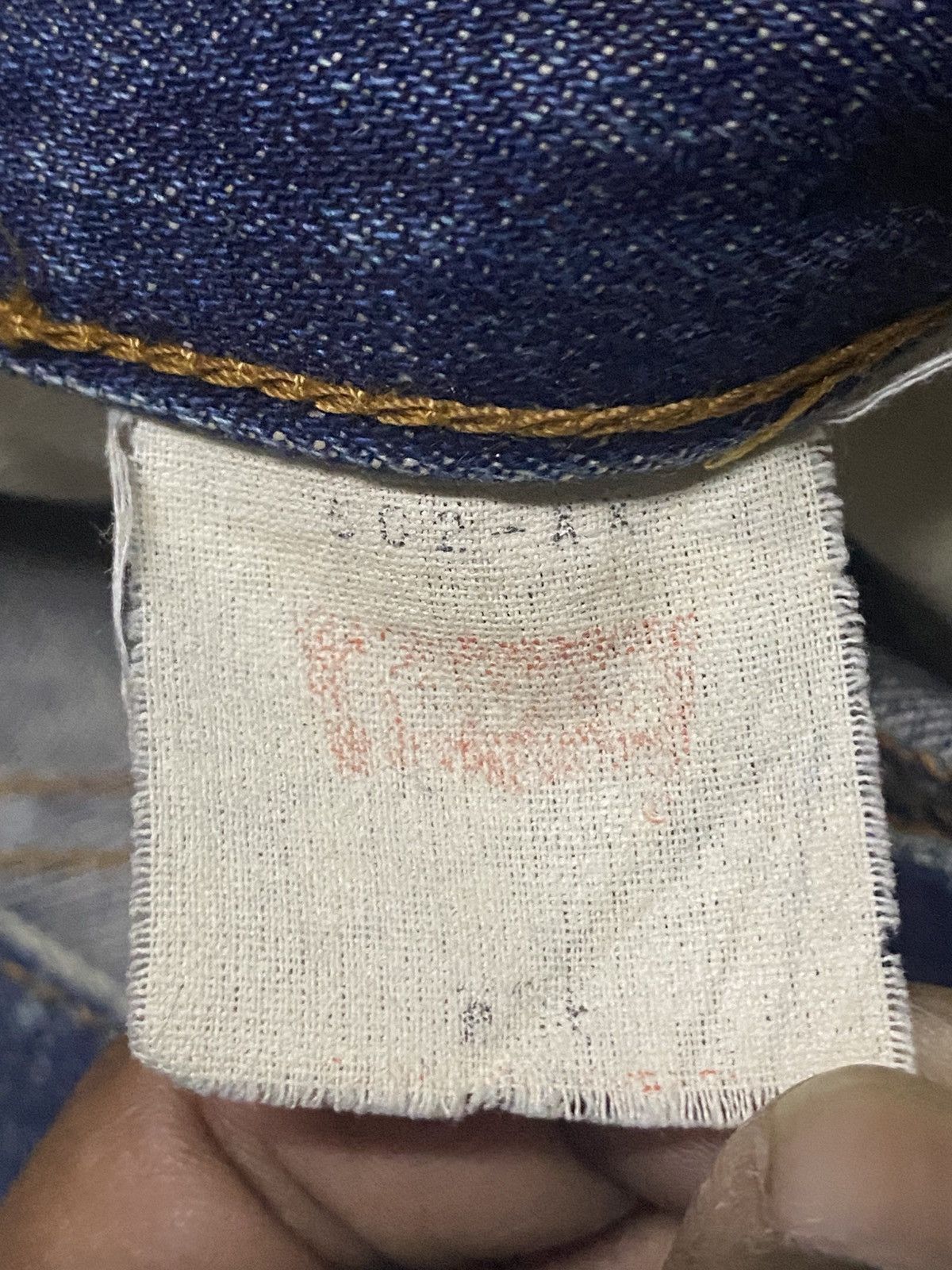 Levi's Levis 502 Big E Selvedge Talon Zip Distressed Baggy Jeans Size US 34 / EU 50 - 19 Thumbnail