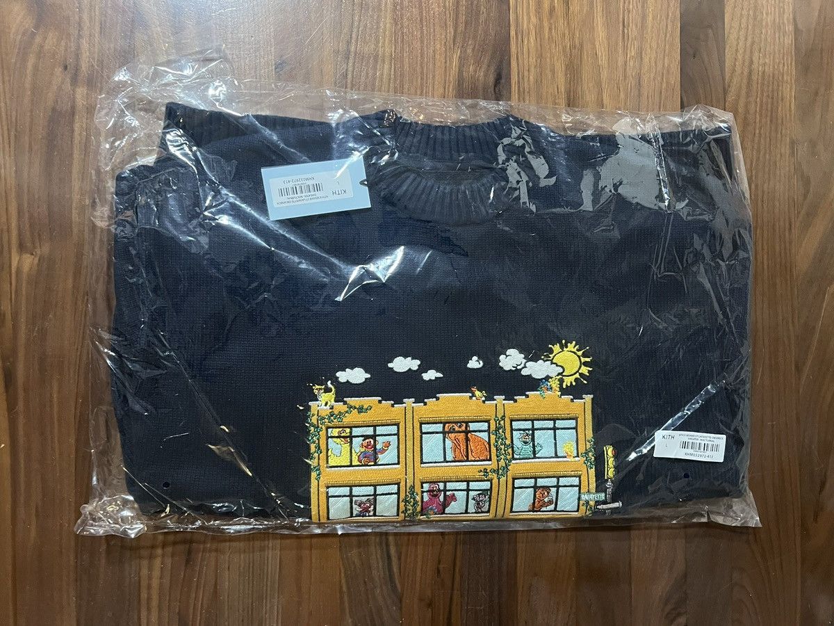 Kith Kith for Sesame Street Lafayette Crewneck Sweater Size Large Size US L / EU 52-54 / 3 - 5 Thumbnail