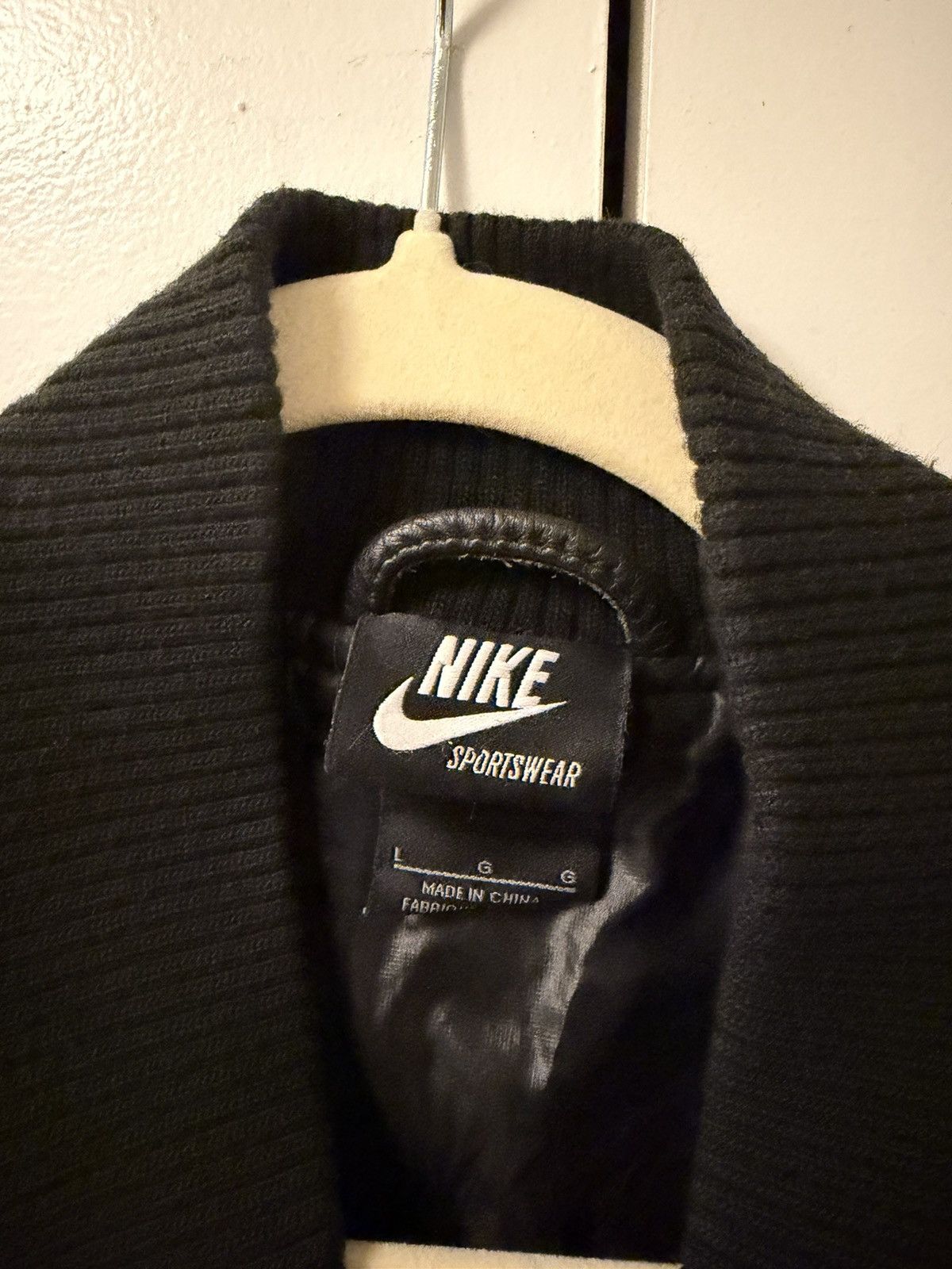 Nike × Stussy 30th Anniversary Destroyer Varsity Jacket, size L Size US L / EU 52-54 / 3 - 14 Thumbnail