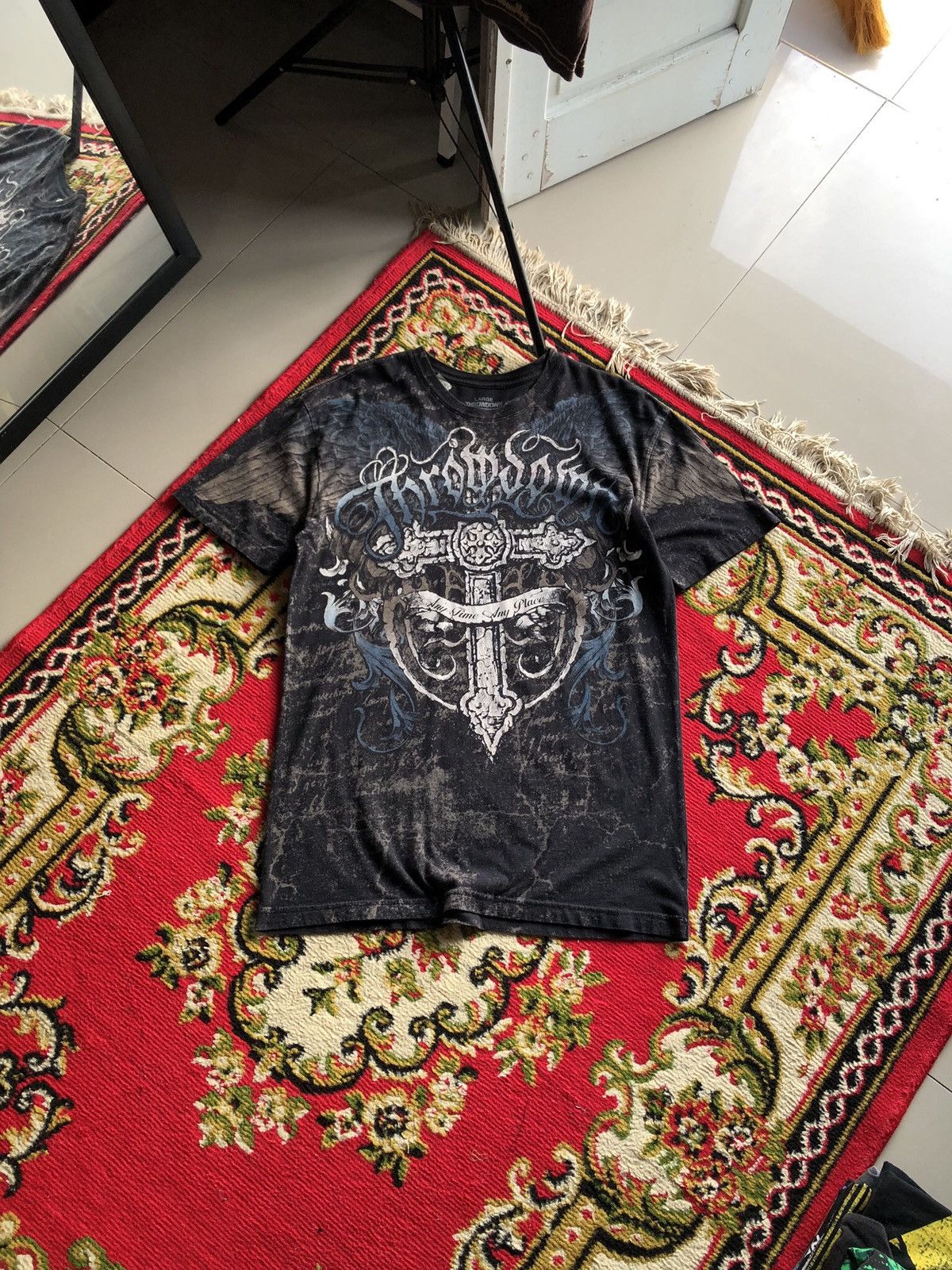 Affliction Y2K affliciton throw down 2000s two side Size US L / EU 52-54 / 3 - 1 Thumbnail