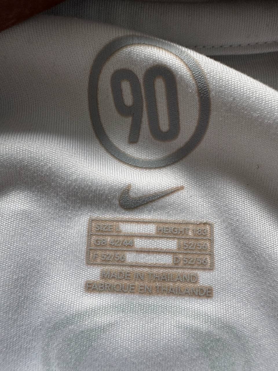 Nike Vintage 00s Nike T90 Total 90 Hype Soccer T-shirt Blokecore Size US L / EU 52-54 / 3 - 11 Thumbnail