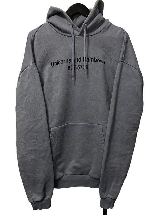 Vetements Vetements unicorn hoodie 2018 | Grailed