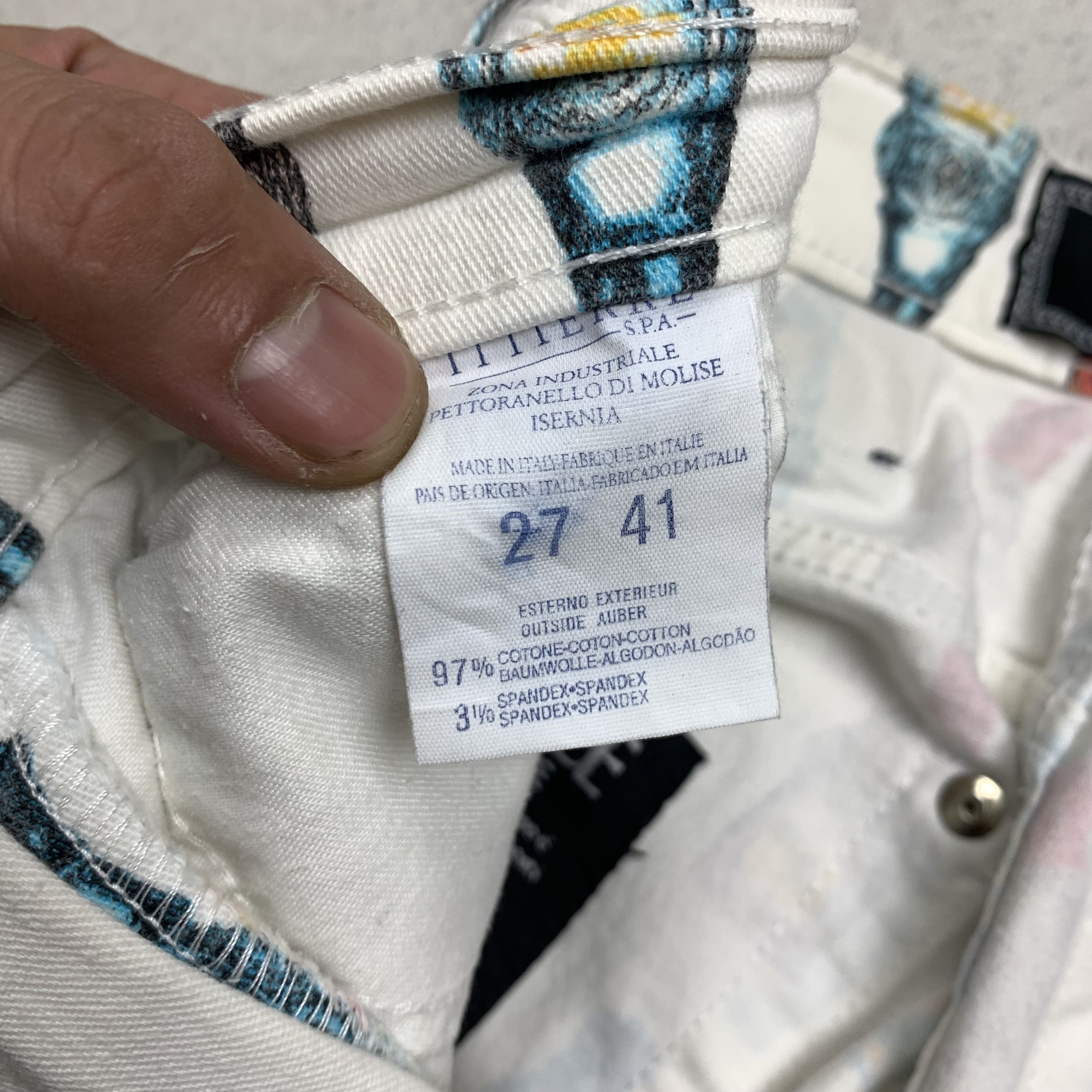 Versace 90s Versace Perfume Bottle Fullprint Pants Size 25" / US 0 / IT 36 - 10 Thumbnail