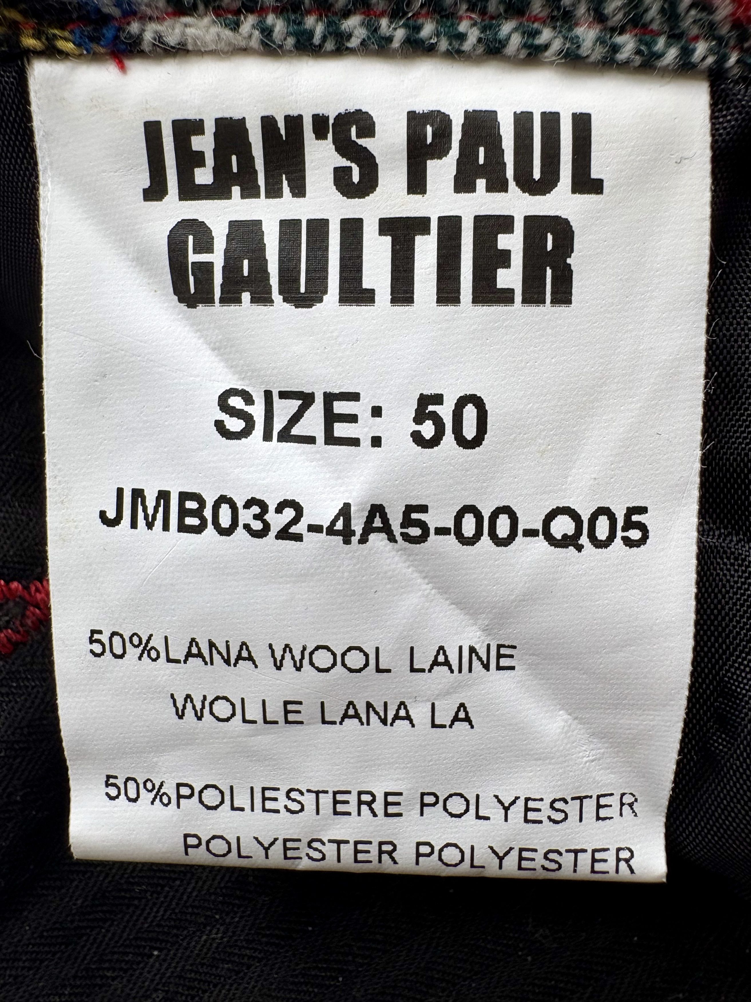 Jean Paul Gaultier Archival JEAN PAUL GAULTIER Tartan Sailor Pants – Unworn Size US 34 / EU 50 - 9 Thumbnail