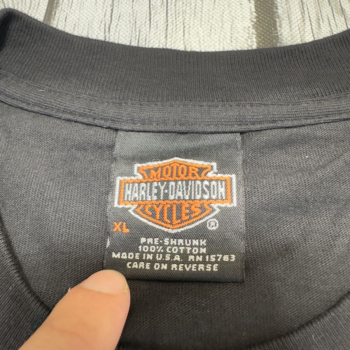 Harley Davidson × Vintage Vintage Harley Davidson tee Size US XL / EU 56 / 4 - 5 Thumbnail