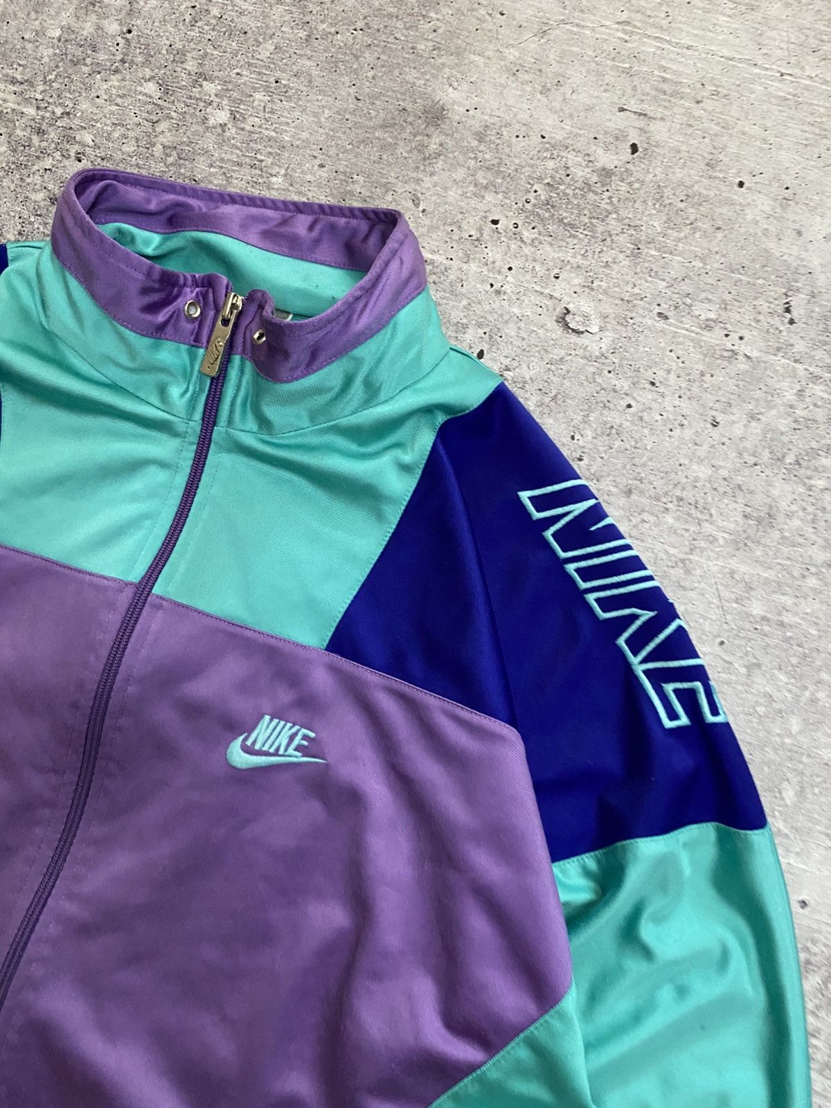 Nike × Vintage 🔥NIKE VINTAGE TRACK JACKET Size US M / EU 48-50 / 2 - 7 Thumbnail