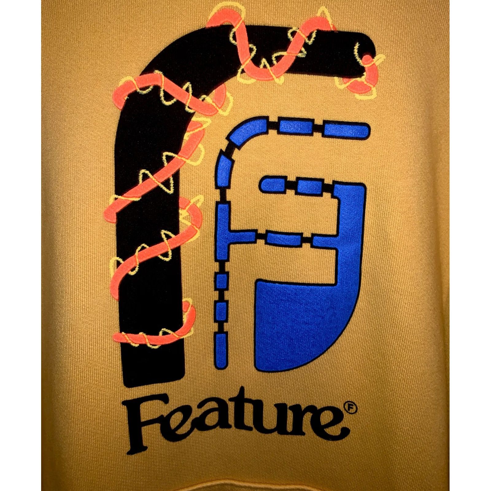 Feature Hoodie Men’s S Yellow Oversized Street Fashion Skate All Is Good, Men's — image 2 of 6