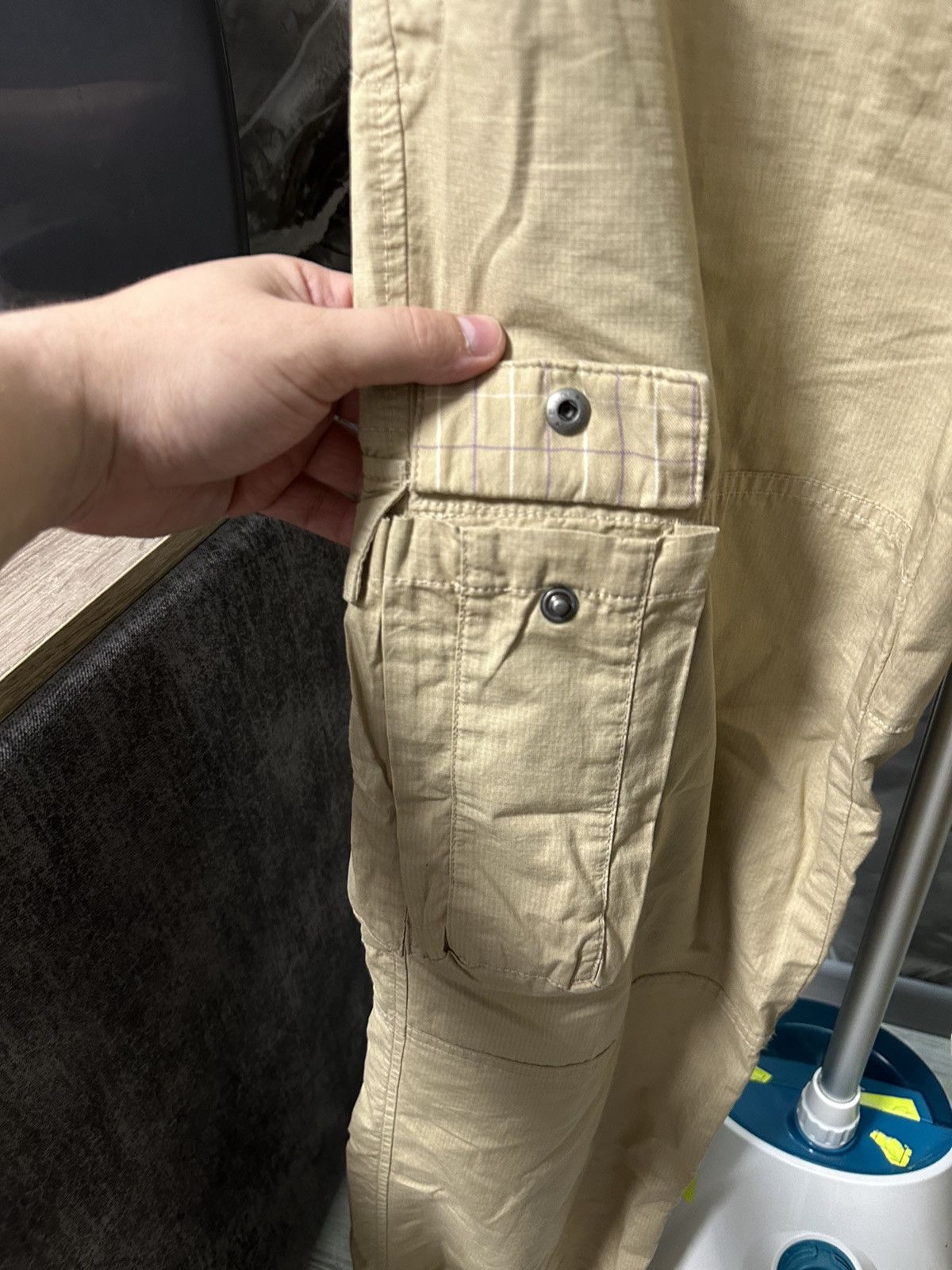 Nike × Vintage Vintage Nike Cargo Track Pants Y2K Size US 30 / EU 46 - 2 Thumbnail