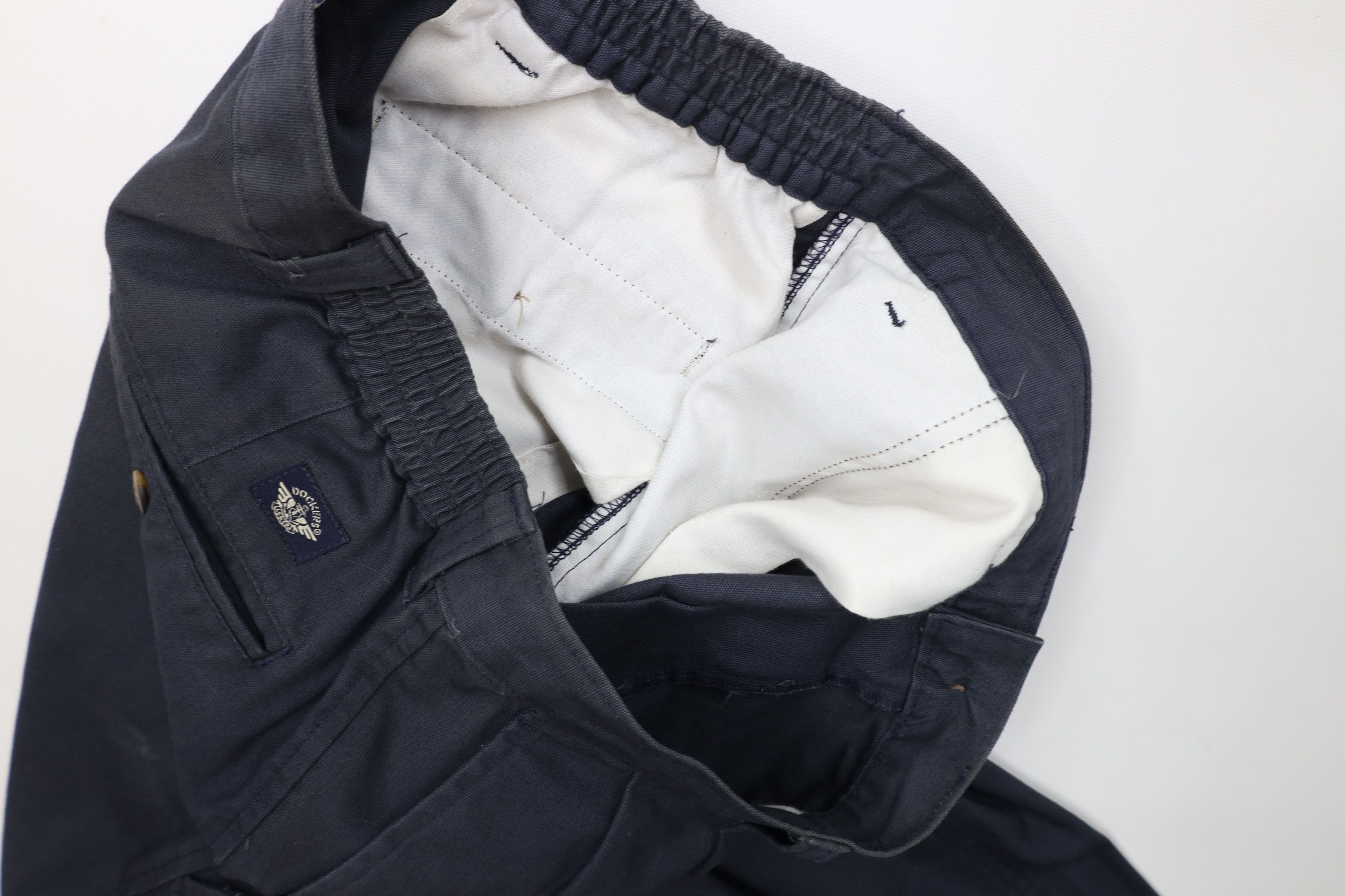 Dockers Vintage 90s Dockers Straight Leg Chino Pants Steel Blue Size US 34 / EU 50 - 13 Thumbnail