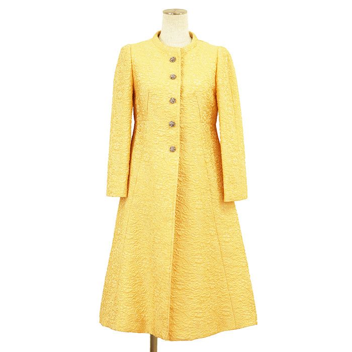 Dolce & Gabbana Dolce & Gabbana Dolce&Gabbana Jacquard Coat Textile Outerwear DUTY FREE for USA Size ONE SIZE - 1 Thumbnail