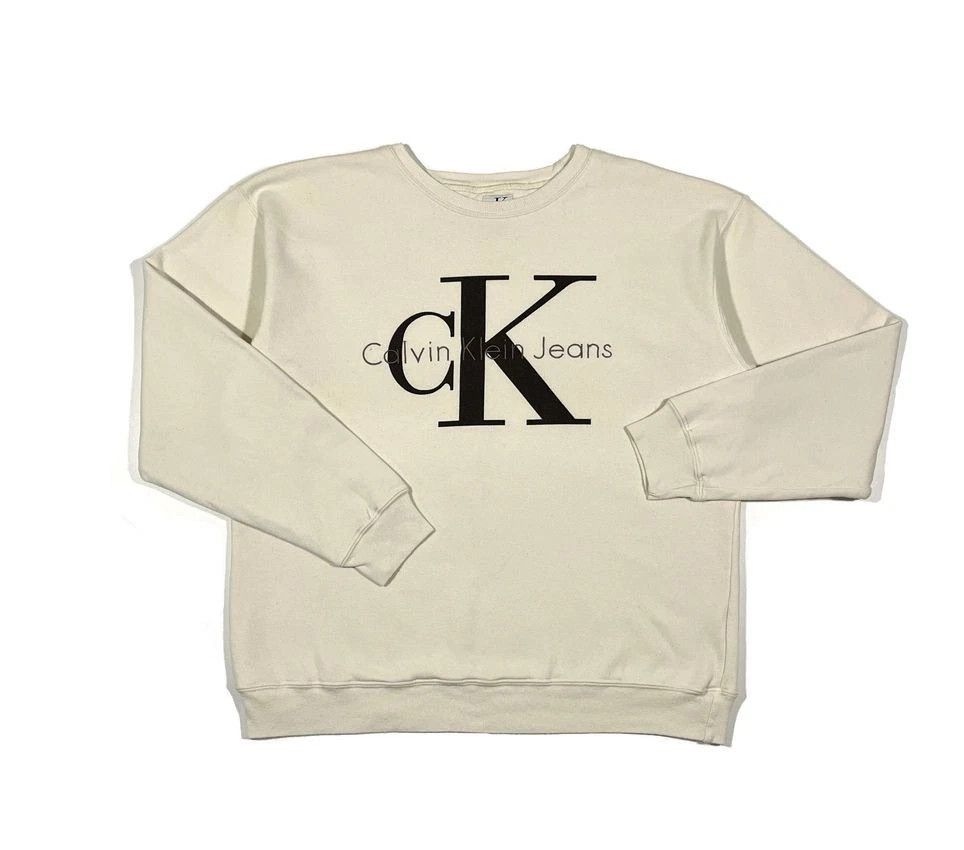 Calvin Klein Calvin Klein Vintage Sweatshirt Men's L USA Size US L / EU 52-54 / 3 - 1 Thumbnail