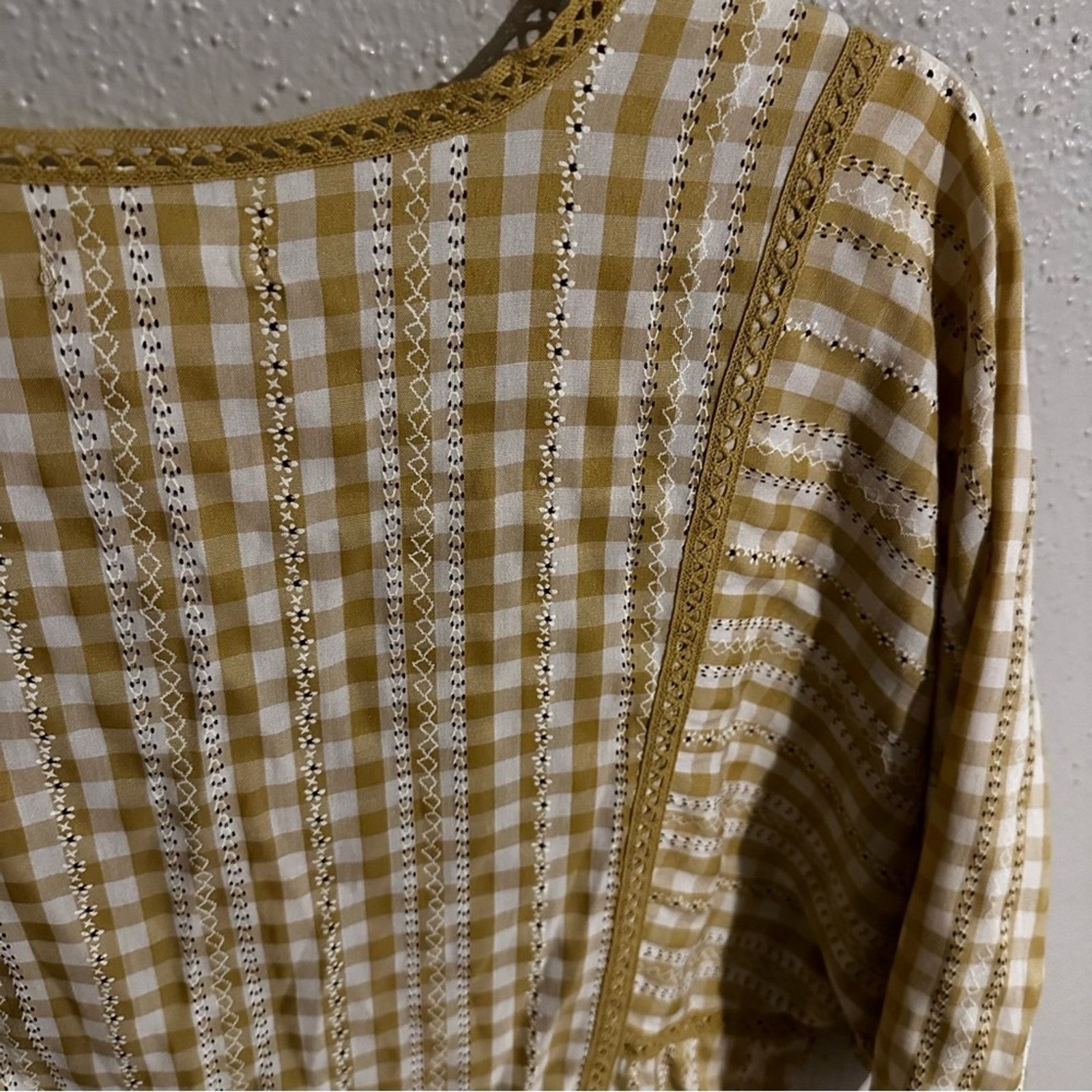 Macys Max Studio Plaid Mini Dress Size XL / US 12-14 / IT 48-50 - 6 Thumbnail