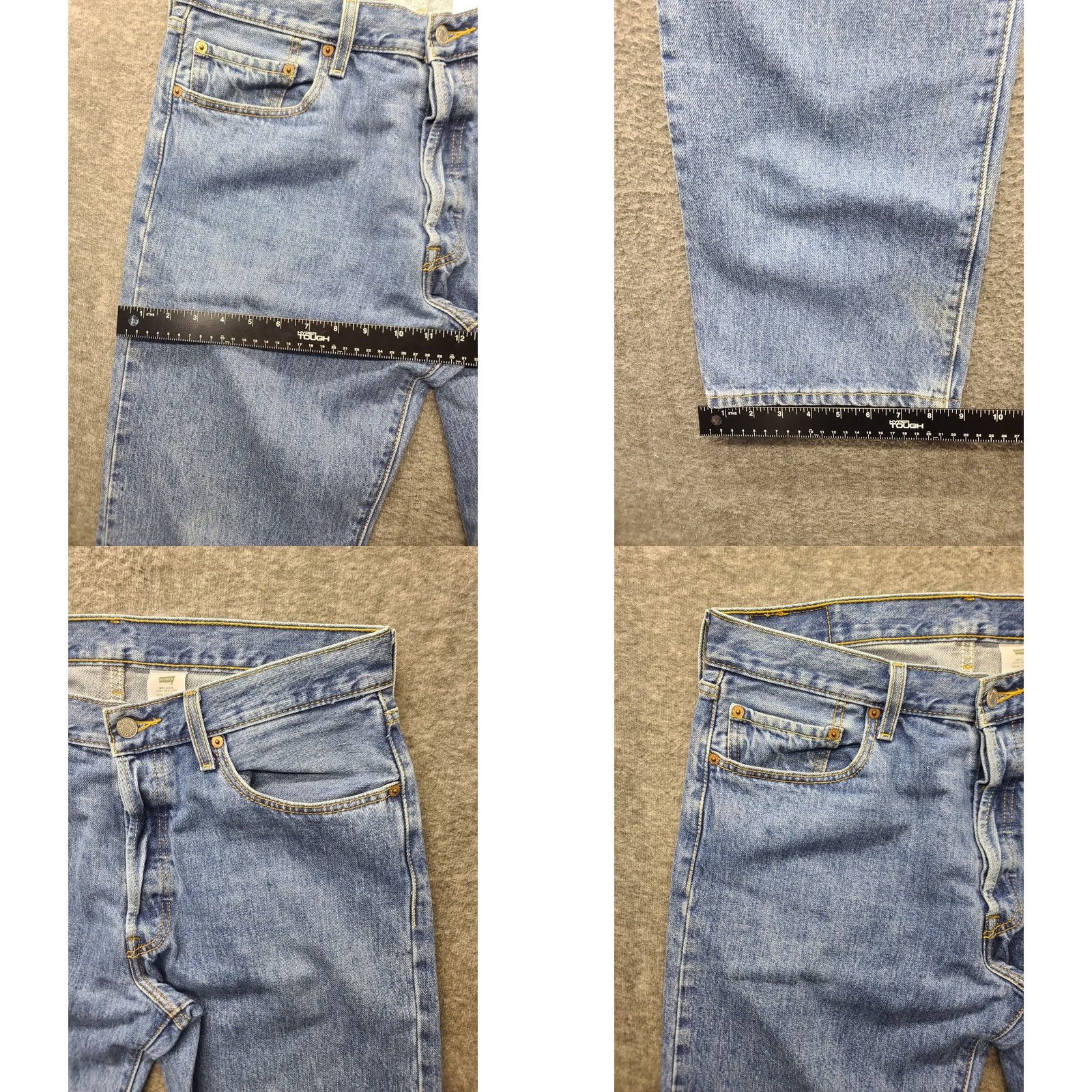 Levi's VINTAGE Levi's 501 XX Original Fit Jeans 34x36 Mens Stonewash Blue Button Fly VTG Size US 34 / EU 50 - 8 Thumbnail
