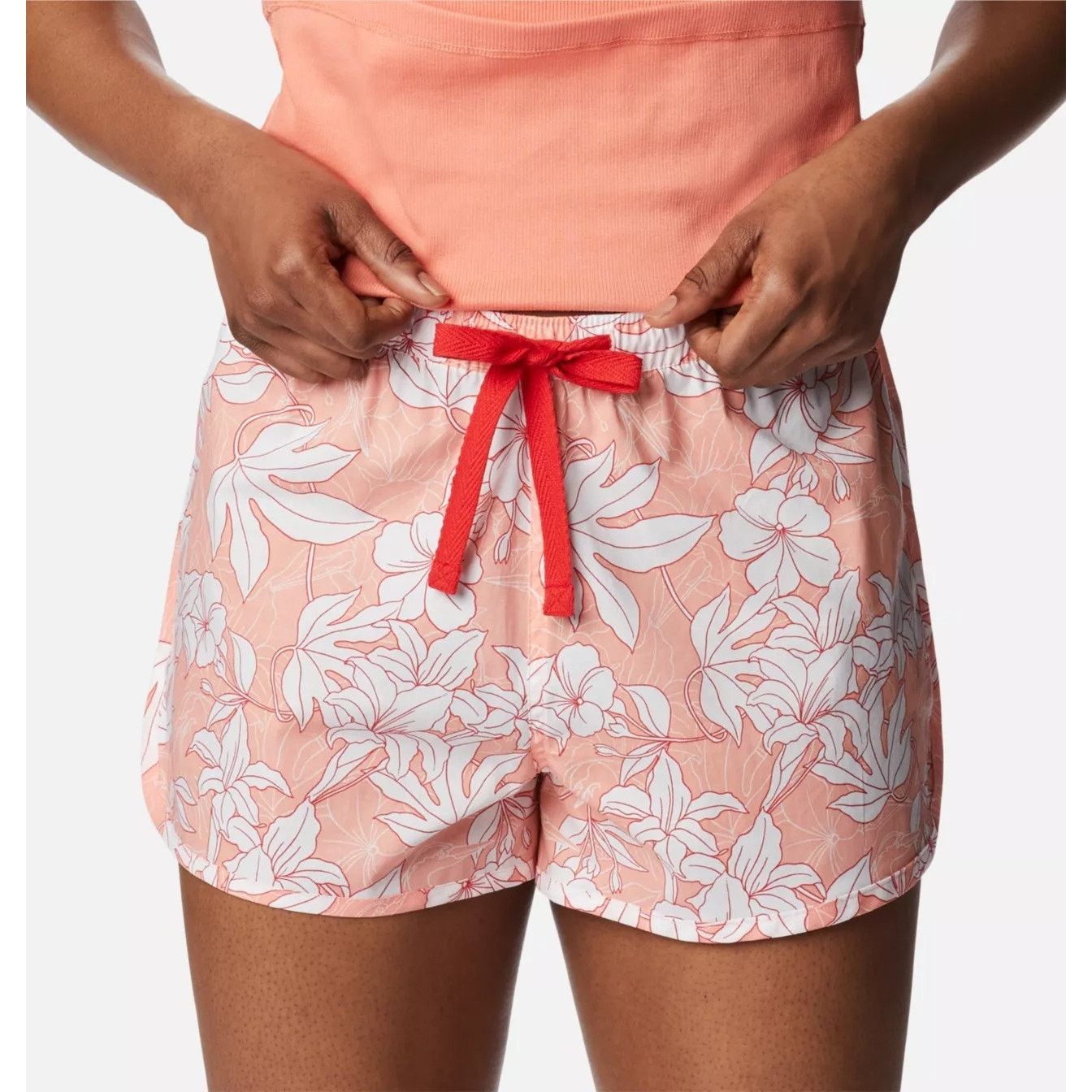 Columbia COLUMBIA Cotton Floral Sleep Shorts Womens Small Size 27" / US 4 / IT 40 - 1 Thumbnail