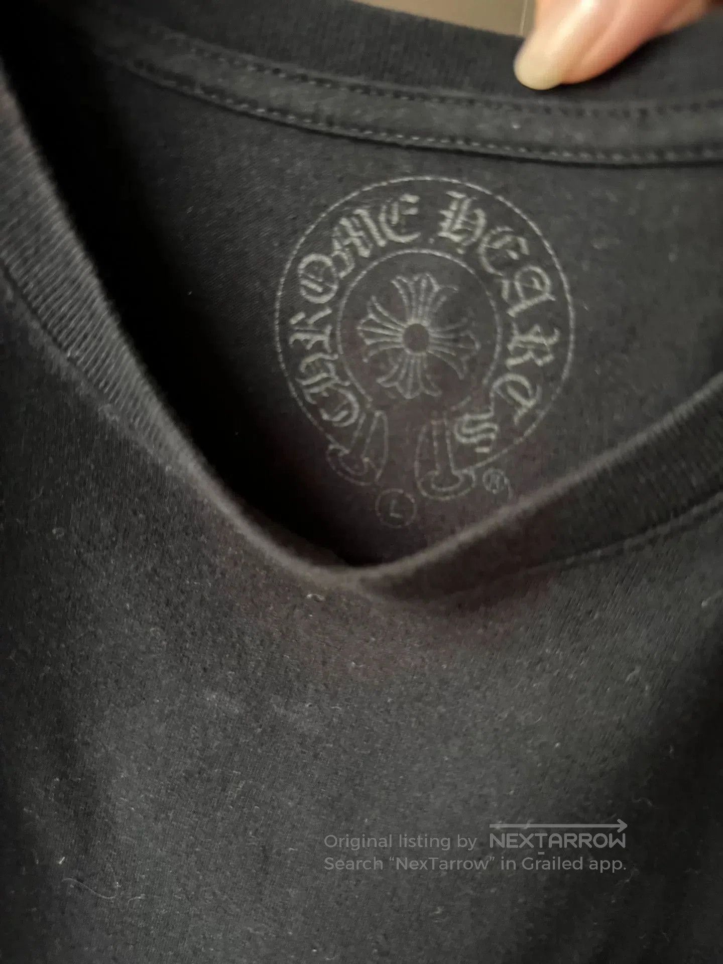 Chrome Hearts Chrome Hearts Classic Black Print Short Sleeve T. Size US L / EU 52-54 / 3 - 4 Thumbnail