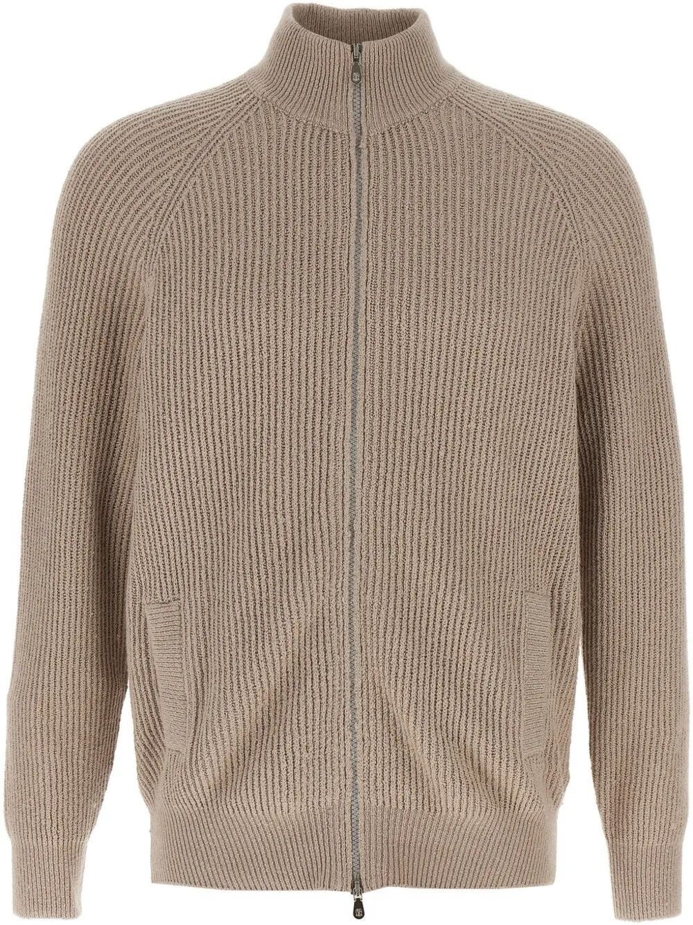 Zip-Front Cardigan