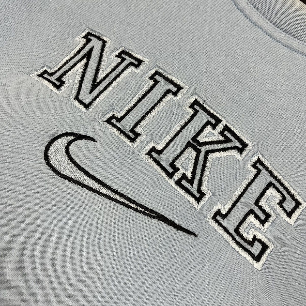 Nike Vintage Nike embroidered big logo bootleg sweatshirt 90’s Size US M / EU 48-50 / 2 - 4 Thumbnail