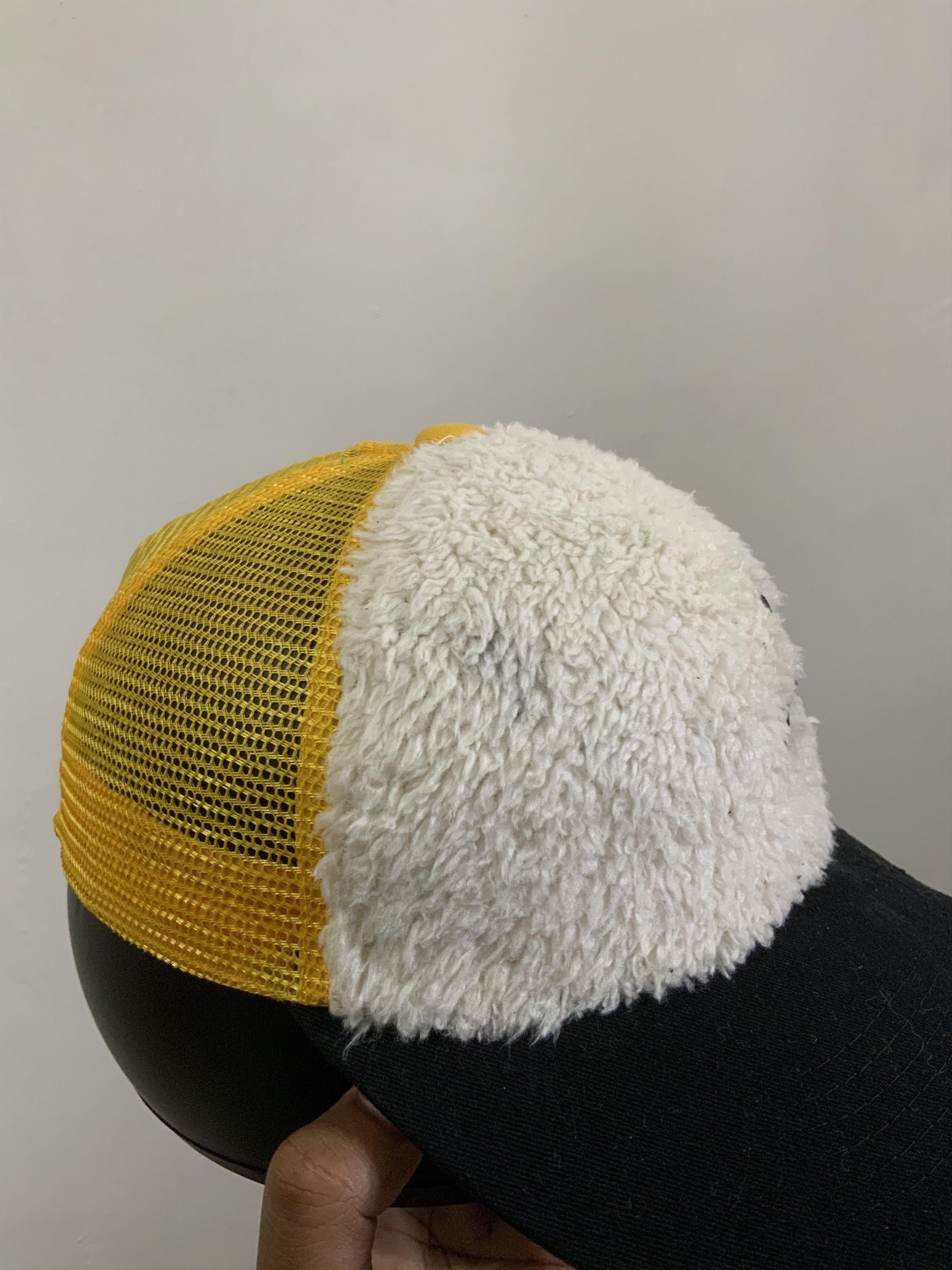 Japanese Brand Shisky Fur Skull Trucker Hat Cap Size ONE SIZE - 8 Thumbnail