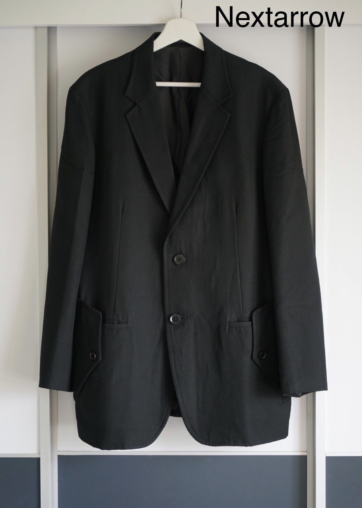Yohji Yamamoto Yohji Yamamoto 09aw Double Pocket Suit 2412-Nextarrow Size 46S - 1 Thumbnail