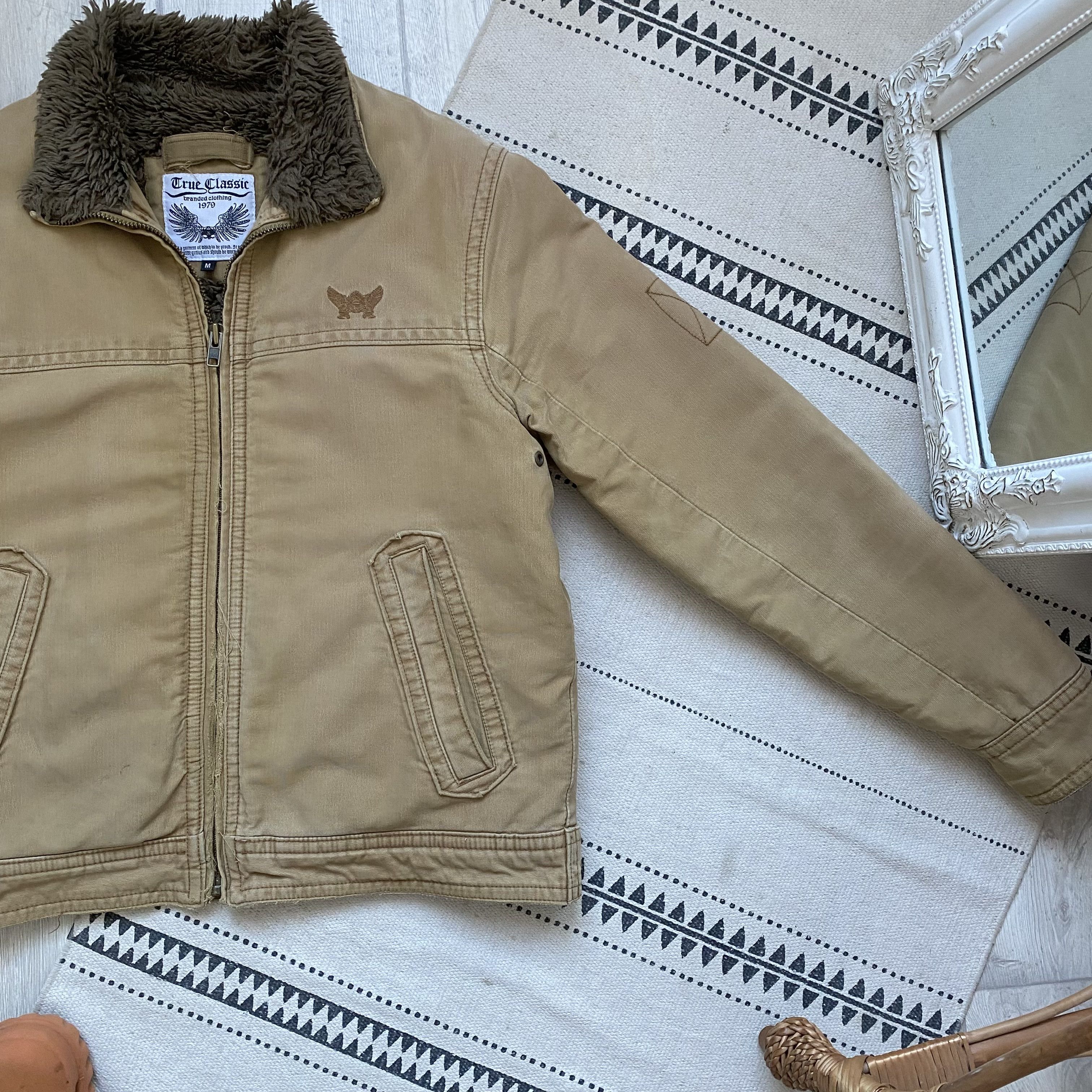 Hysteric Glamour Vintage Thrashed Carhartt Style Faux Fur Sherpa work jacket Size US M / EU 48-50 / 2 - 4 Thumbnail