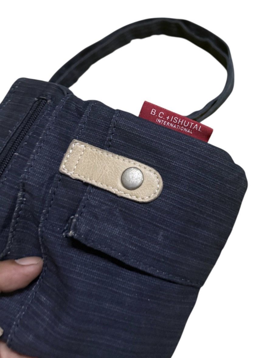 Japanese Brand B.C.+ISHUTAL Crossbody Bag Denim Size ONE SIZE - 8 Thumbnail