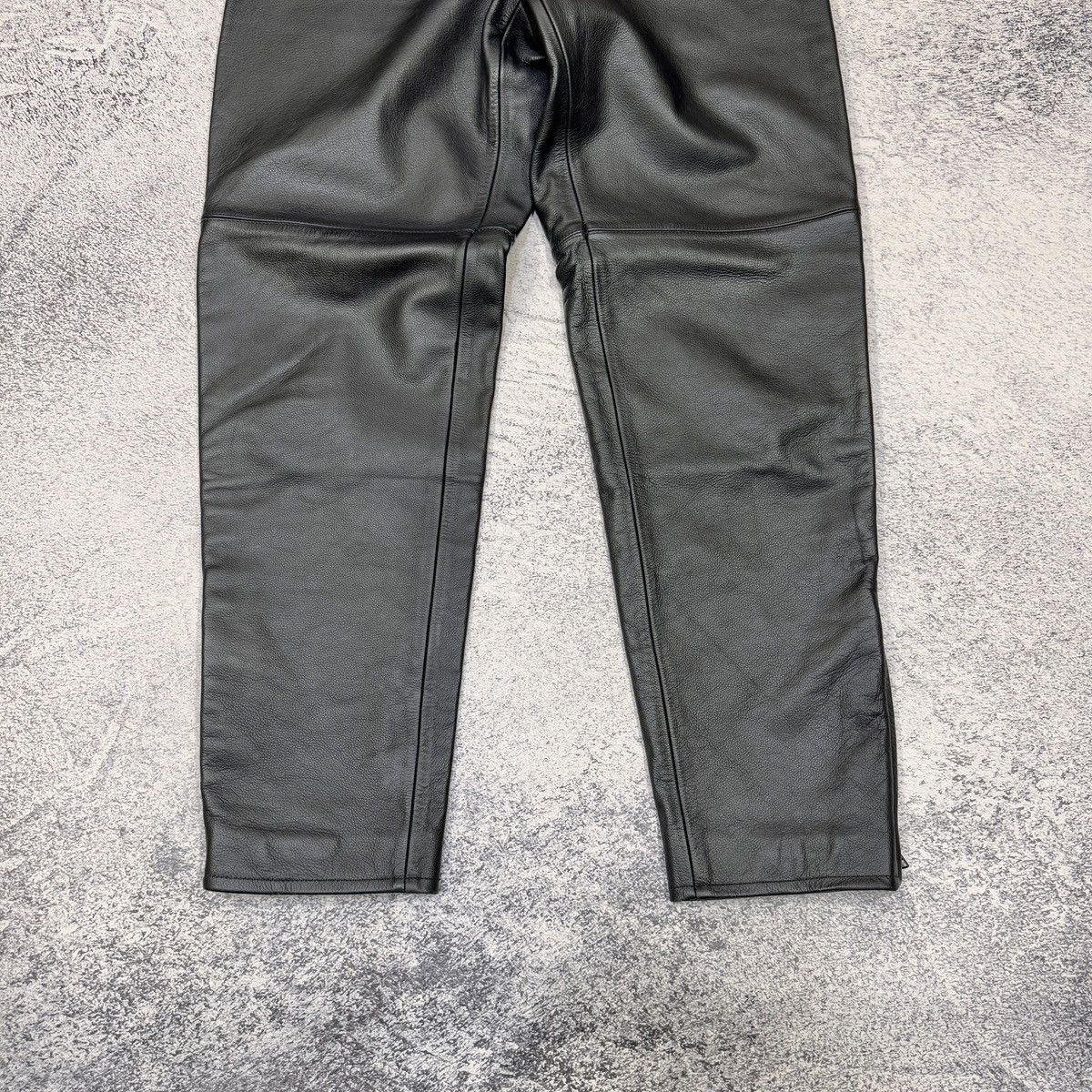 Hein Gericke Classic Gear Hiprotec Leather Motorcycle Pants Size 40 Size 30" / US 8 / IT 44 - 2 Thumbnail