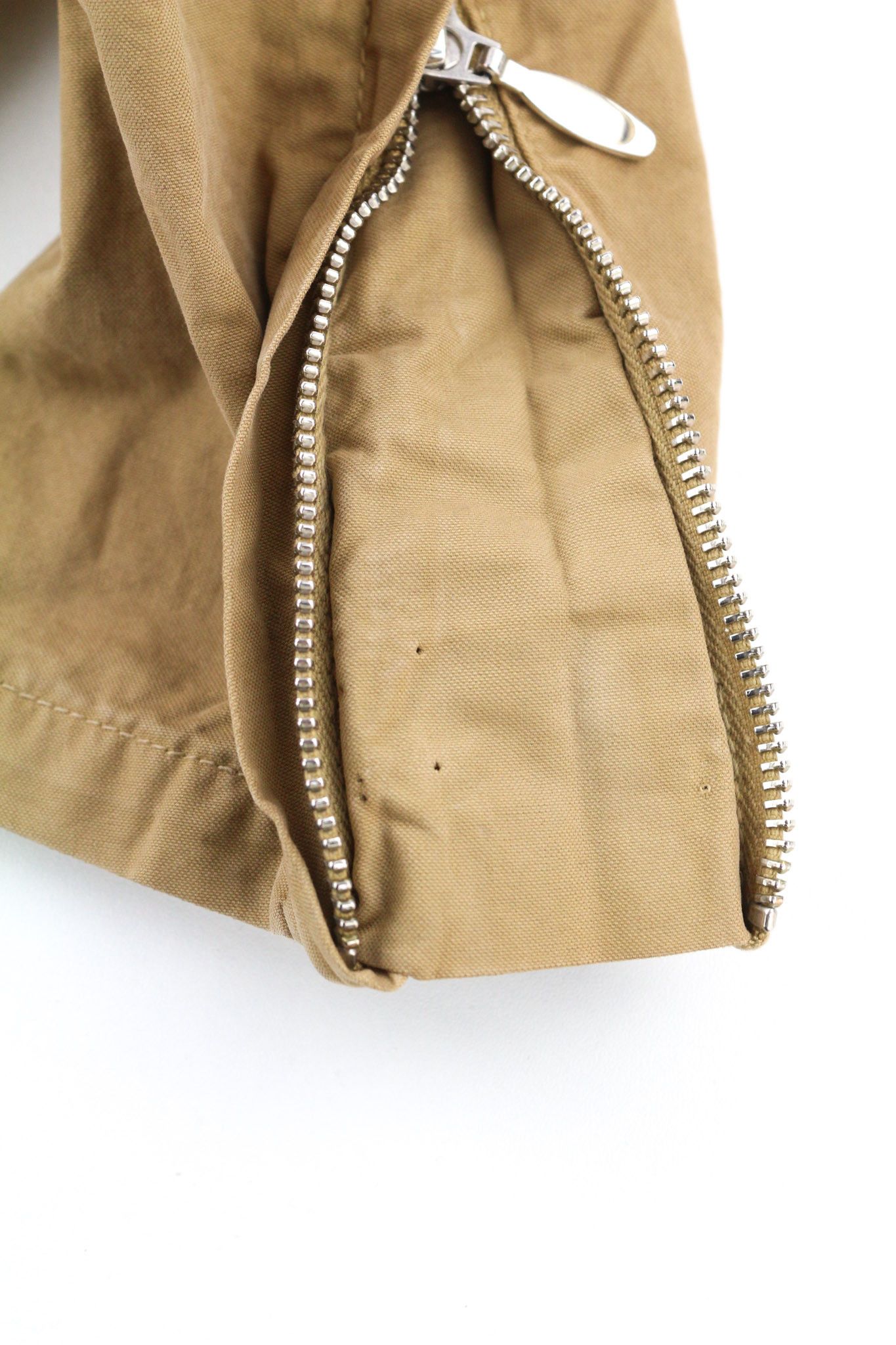 Nudie Jeans MICK S Brown Patch Zipper Unlined Logo Jacket 80736 Size US S / EU 44-46 / 1 - 9 Thumbnail