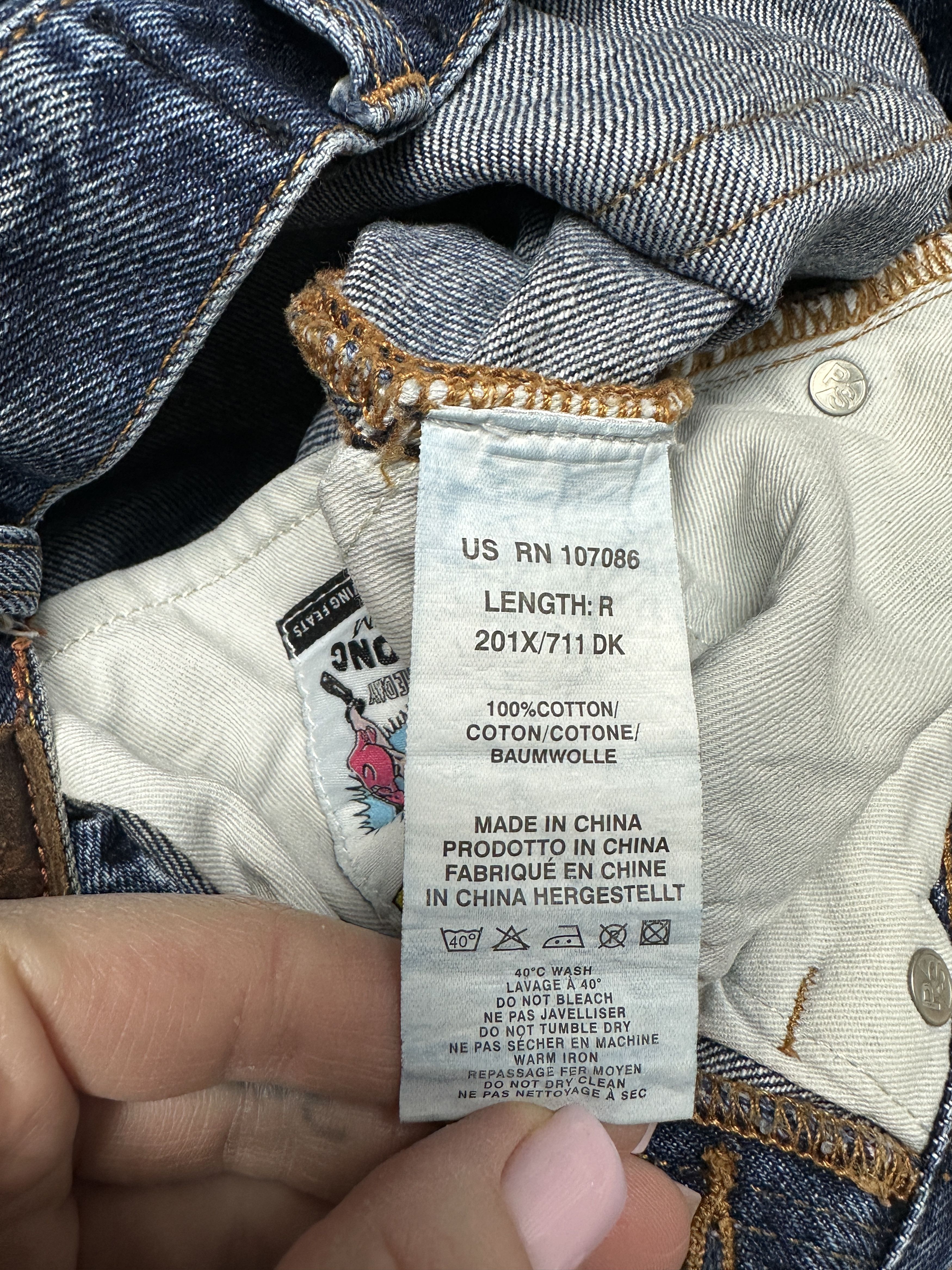Paul Smith Paul Smith Mens 14oz Denim Pants Jeans Size US 30 / EU 46 - 4 Thumbnail