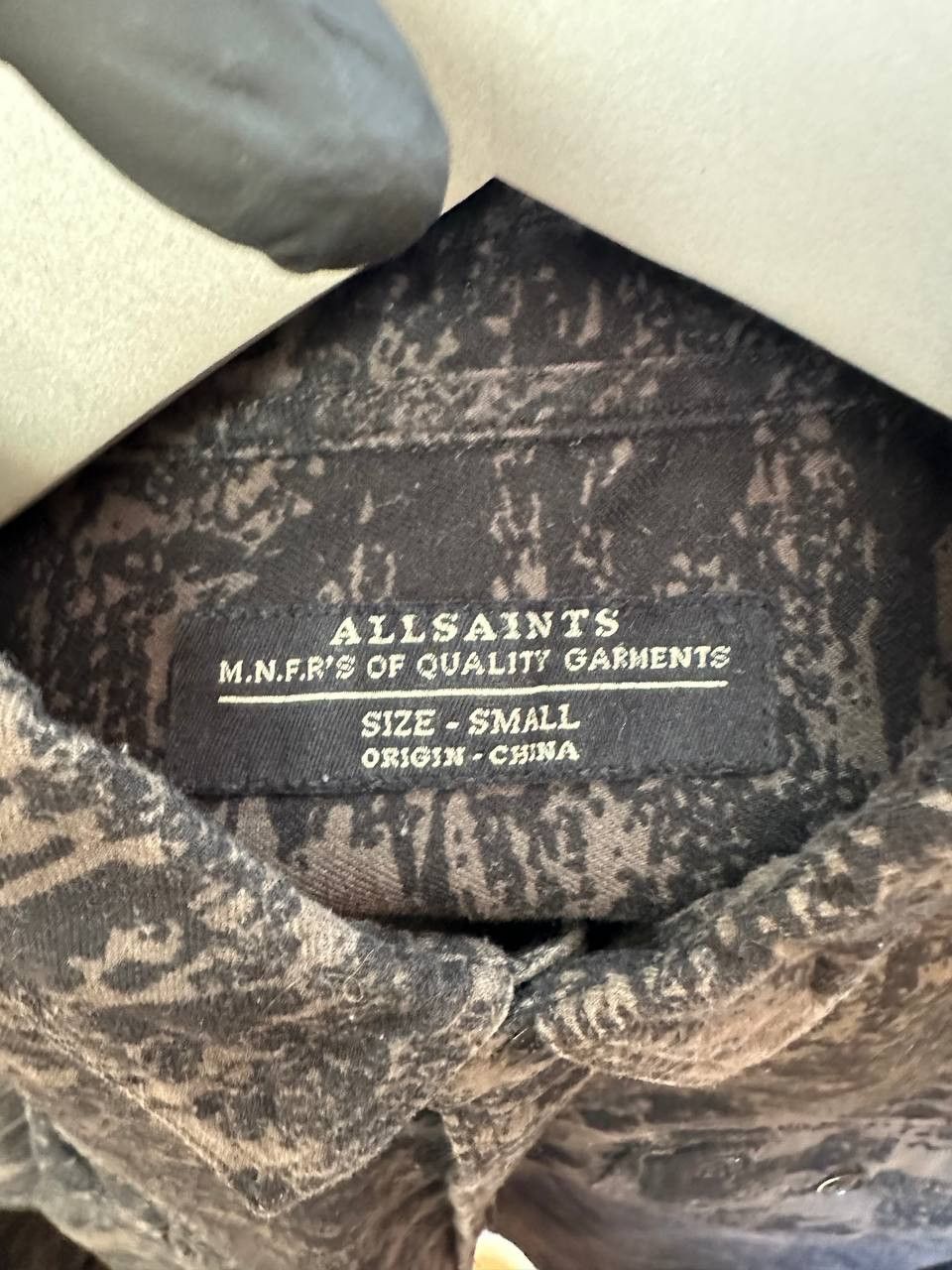 Allsaints Allsaints Breslau Camo Military Field Army Button Up Shirt Size US S / EU 44-46 / 1 - 11 Thumbnail